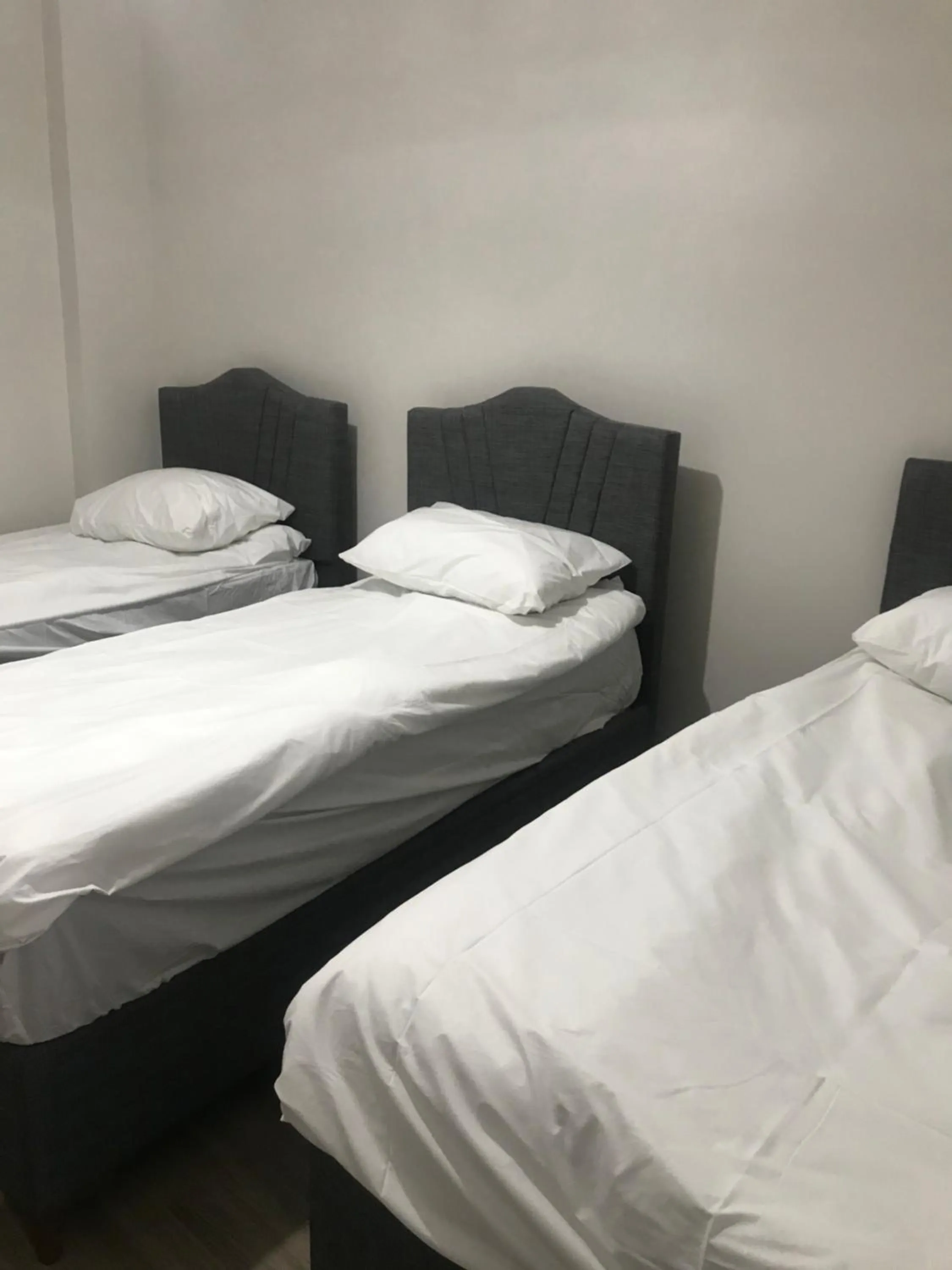 Bed in Hakan’s apartment