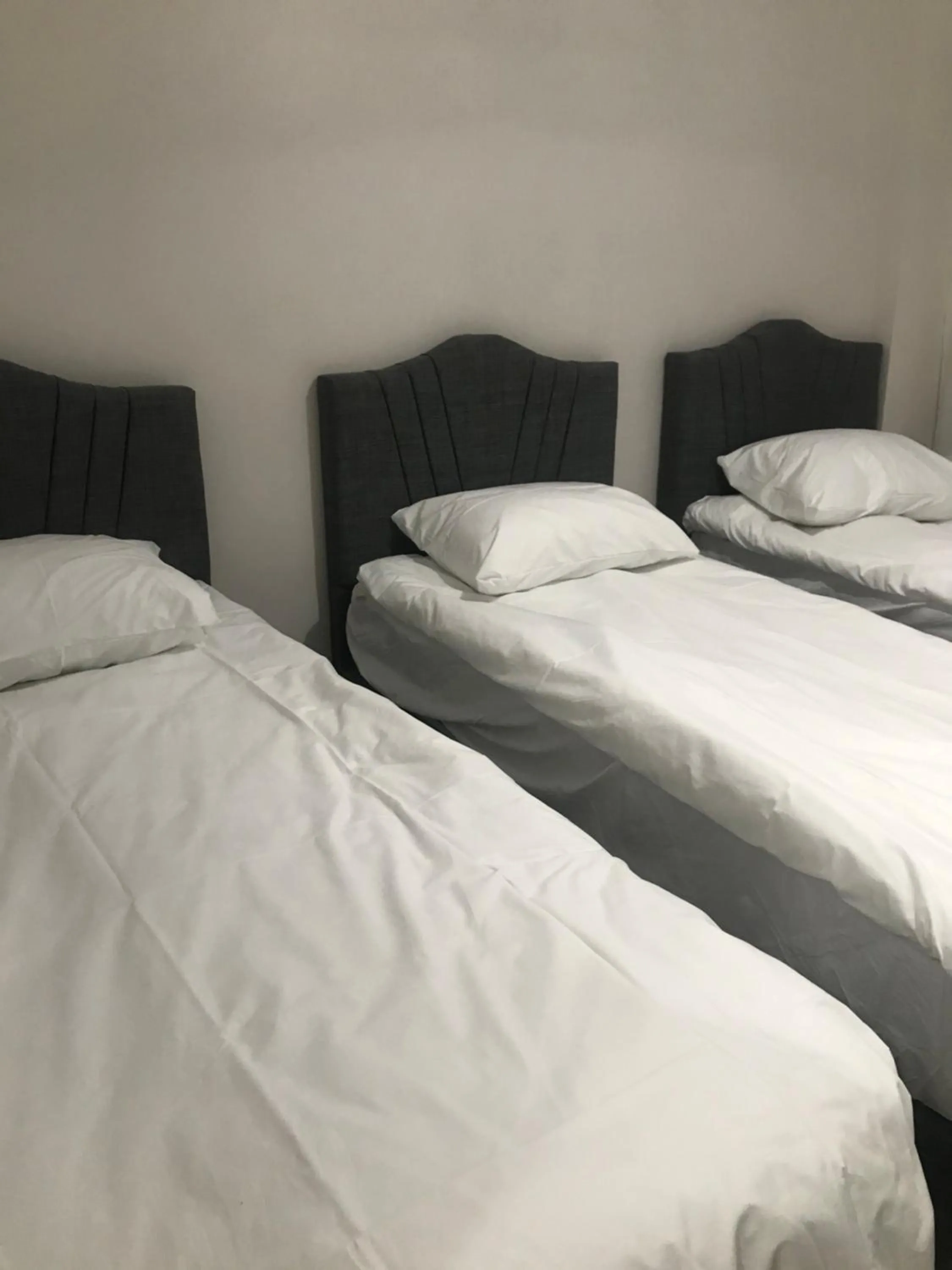 Bed in Hakan’s apartment