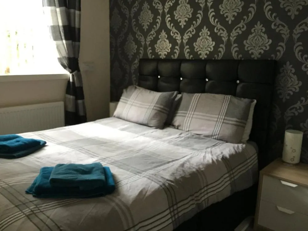 Bed in Manor House Hotel