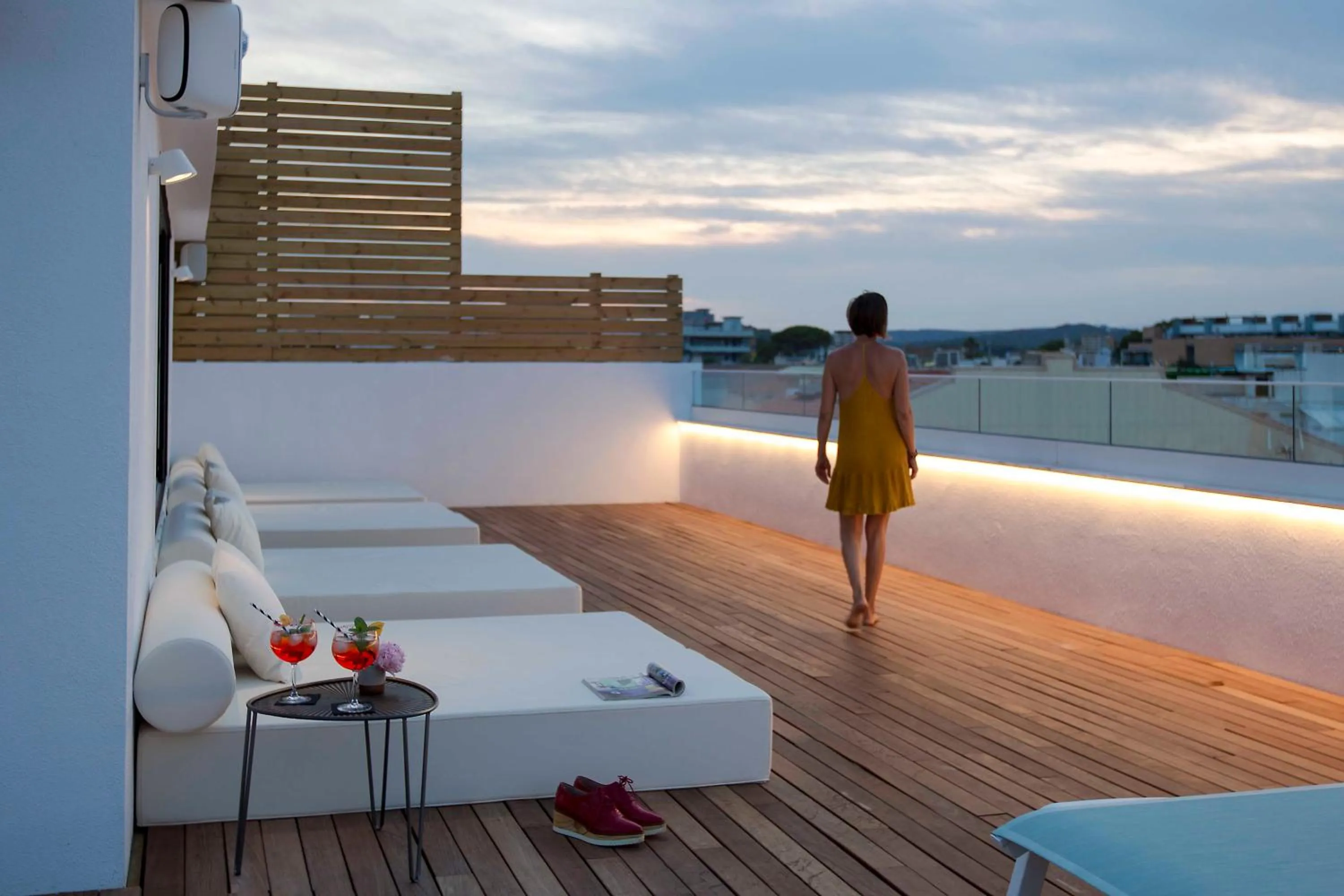 Balcony/Terrace in May Altafulla Beach Boutique Hotel