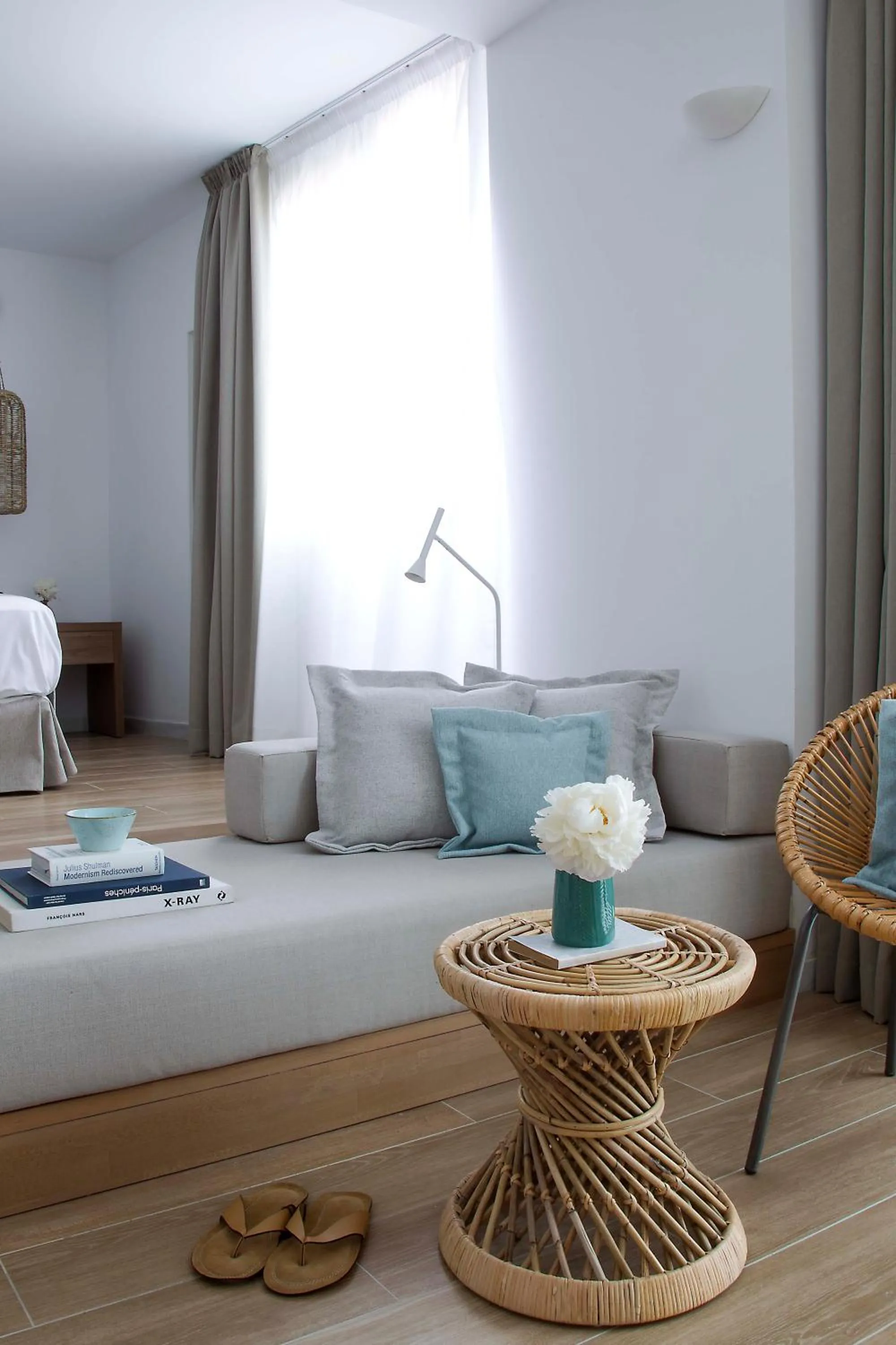 Decorative detail, Bed in May Altafulla Beach Boutique Hotel