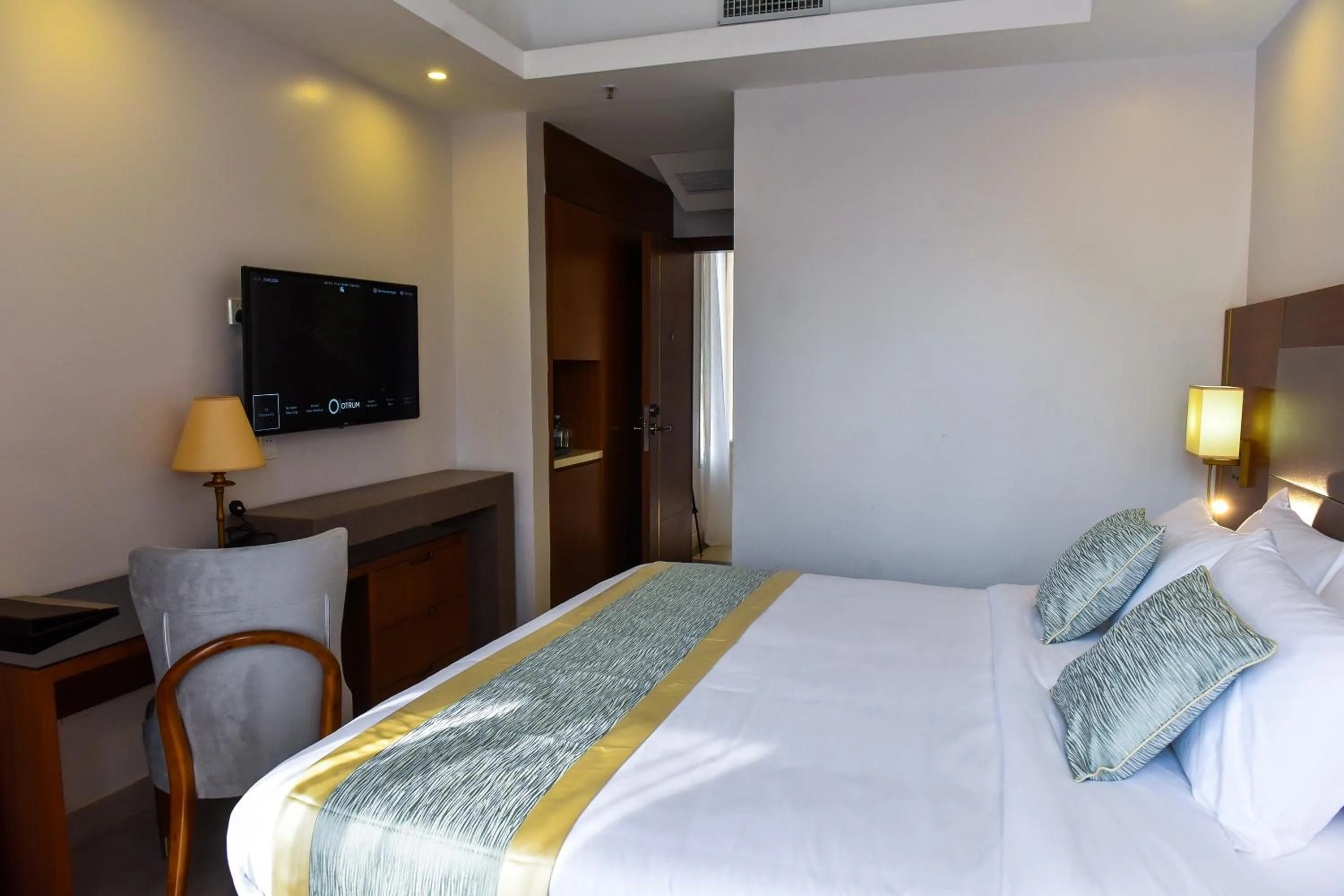 Bed in Admas Grand Hotel