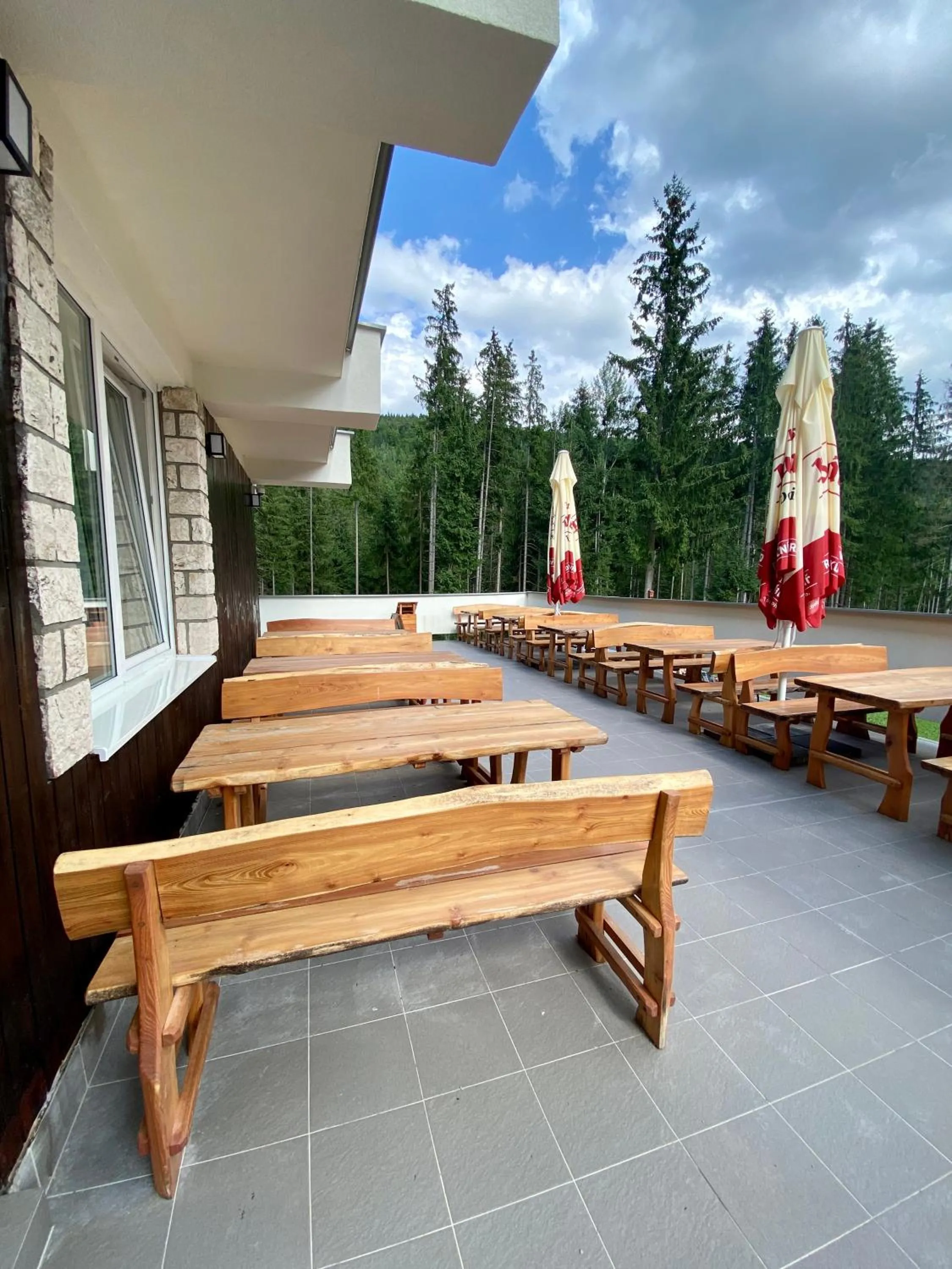 Balcony/Terrace in Chata Tale - Dom Horskej služby