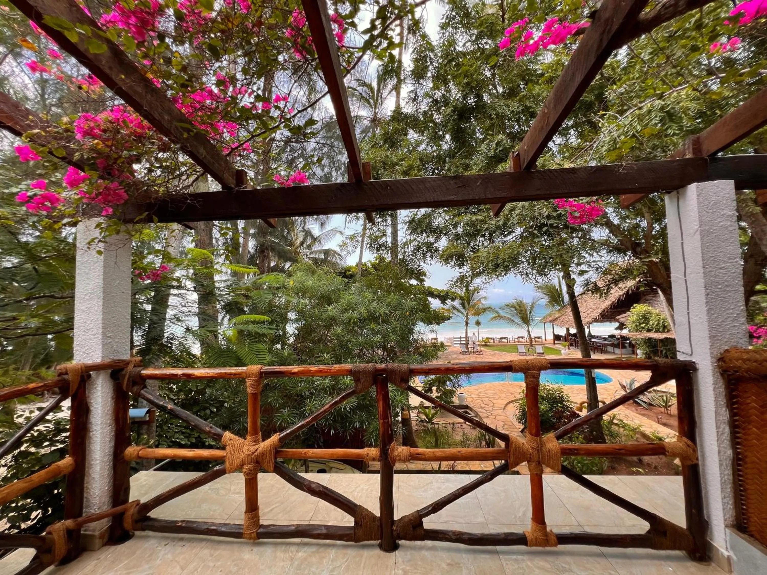 Patio in Stone Resort