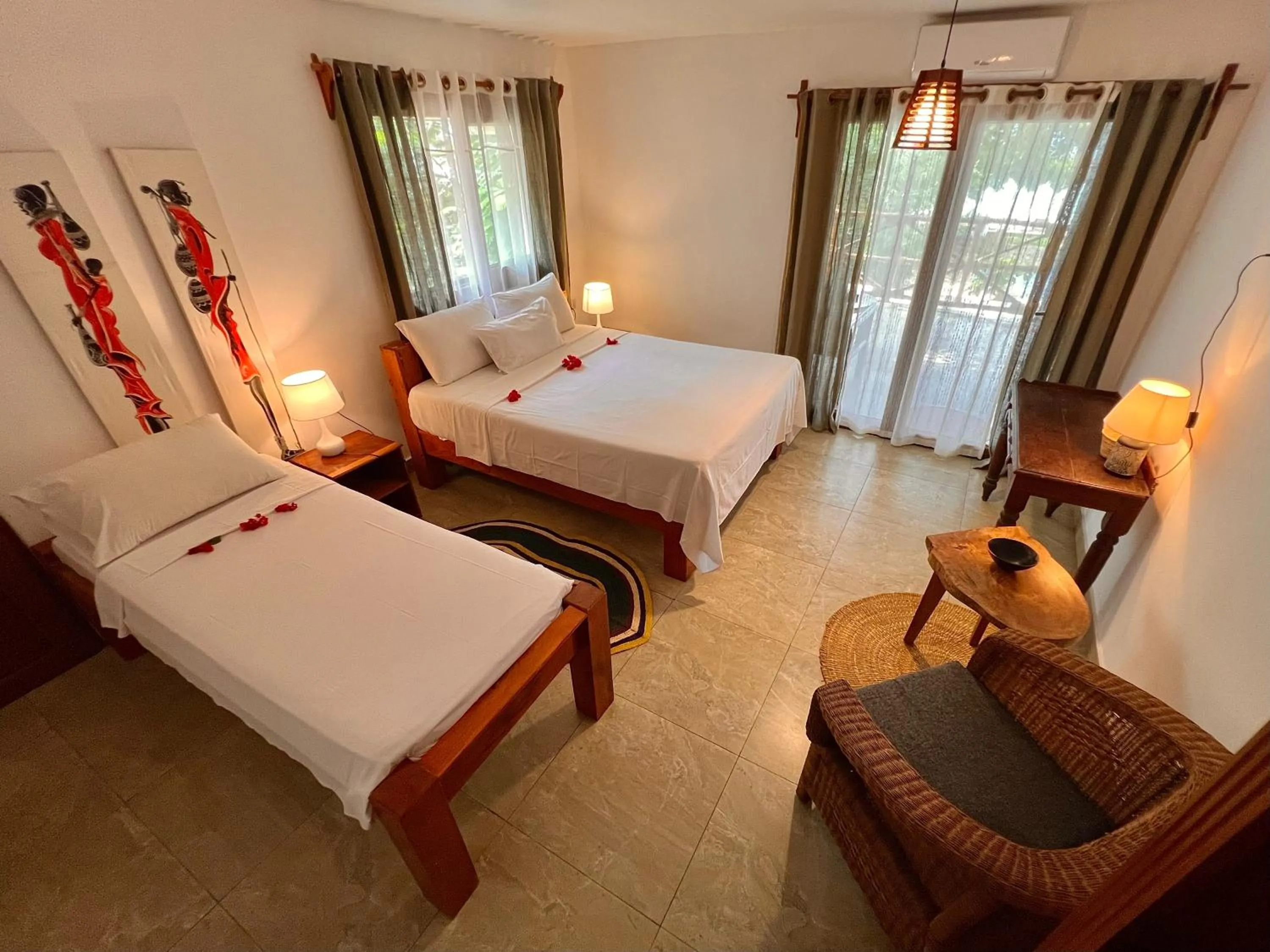 Bed in Stone Resort