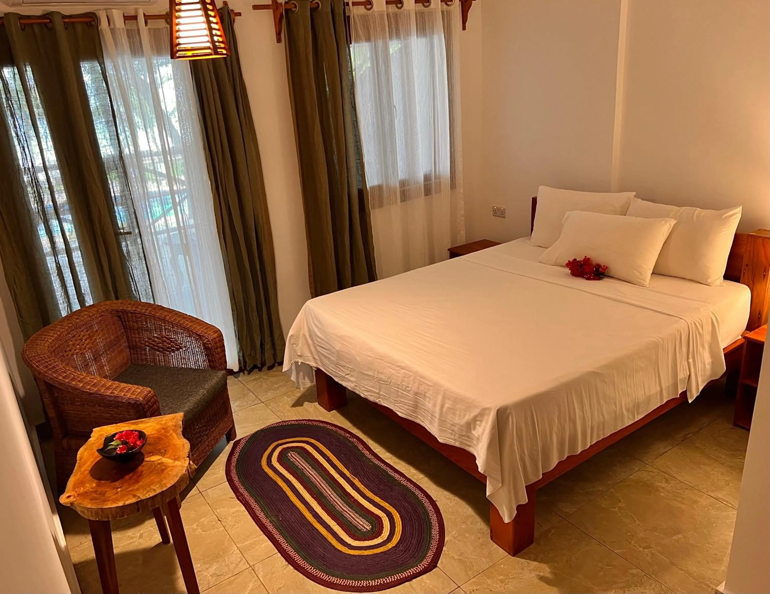Bed in Stone Resort