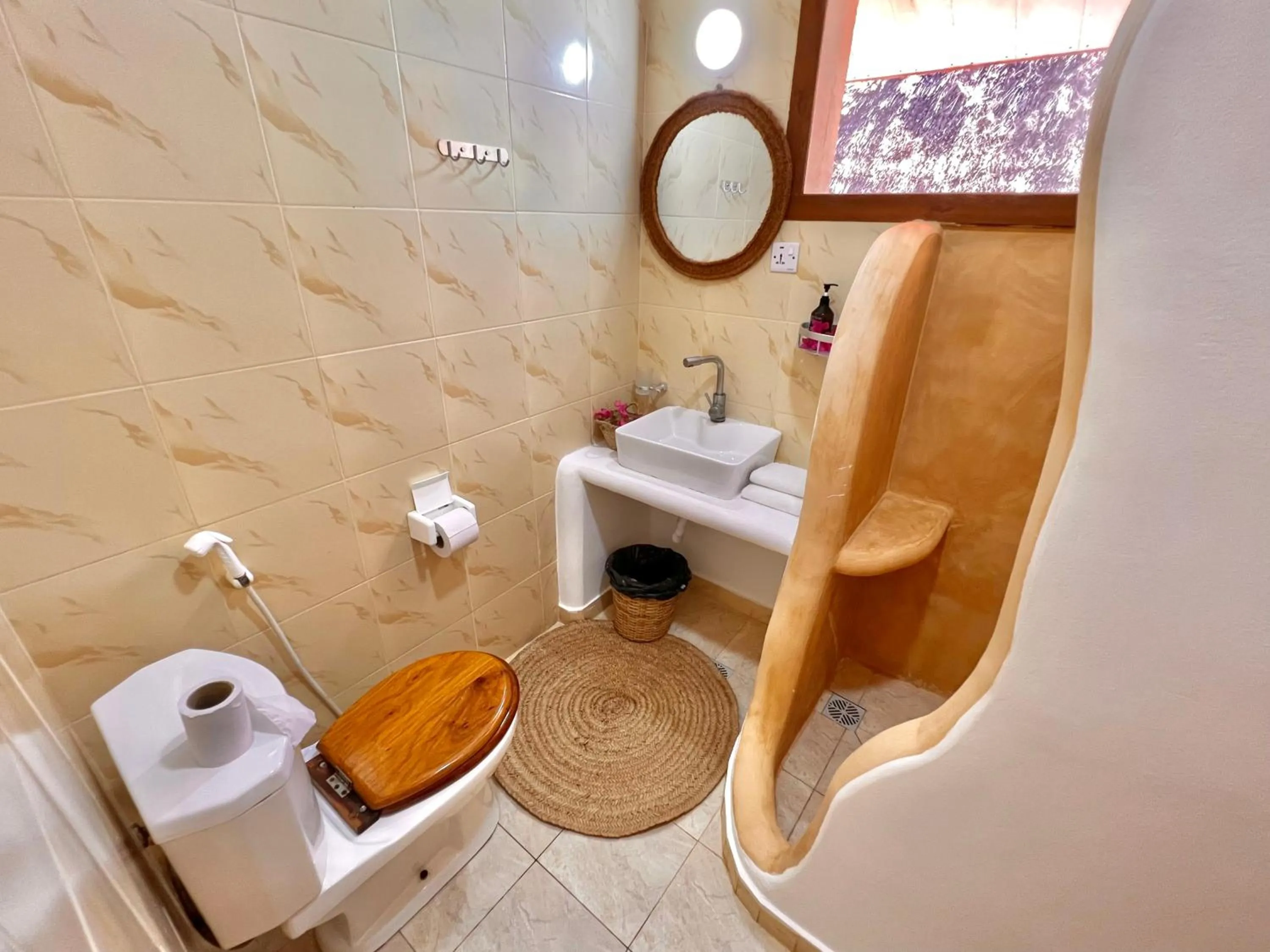 Shower in Stone Resort