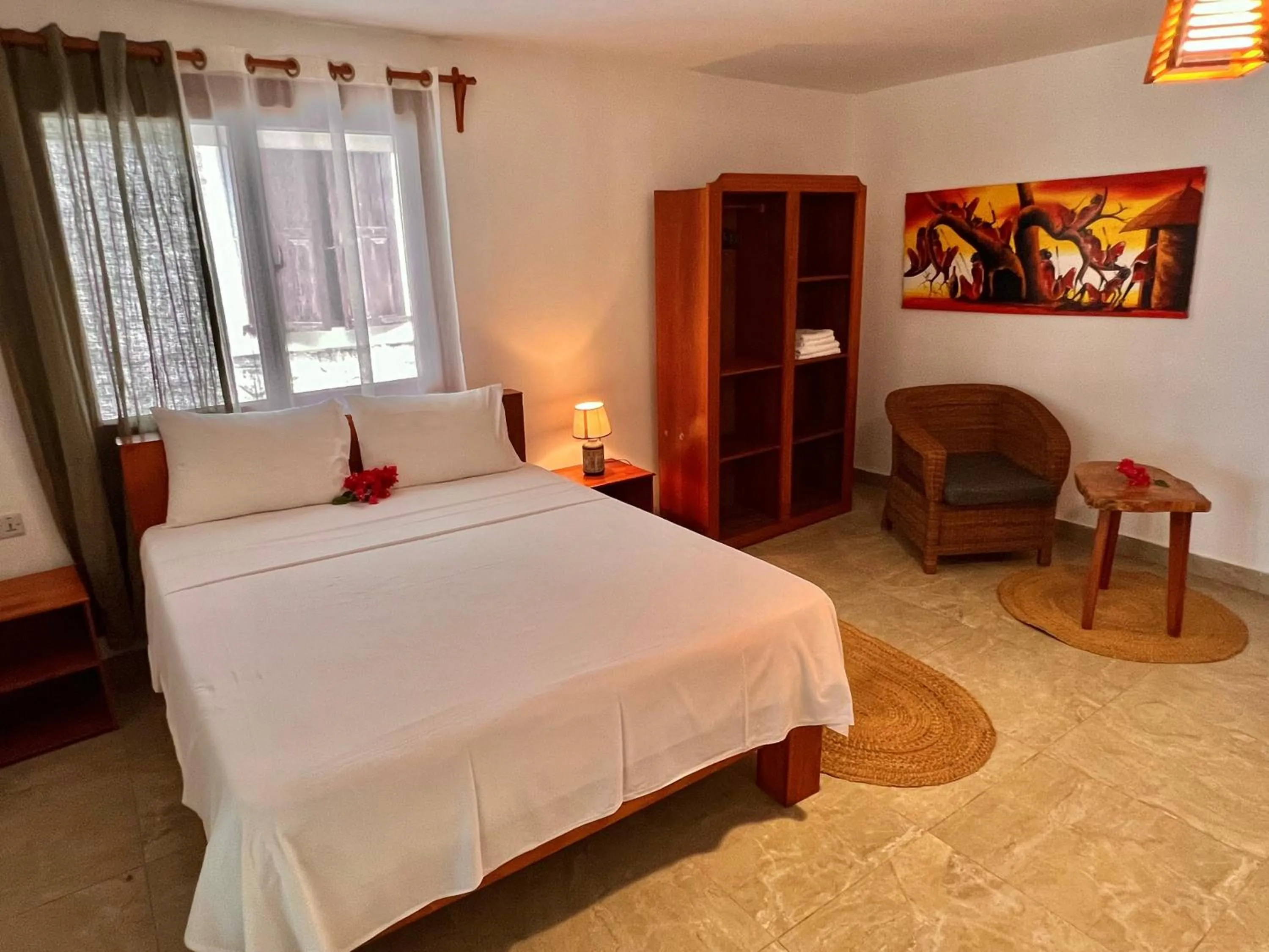 Bed in Stone Resort