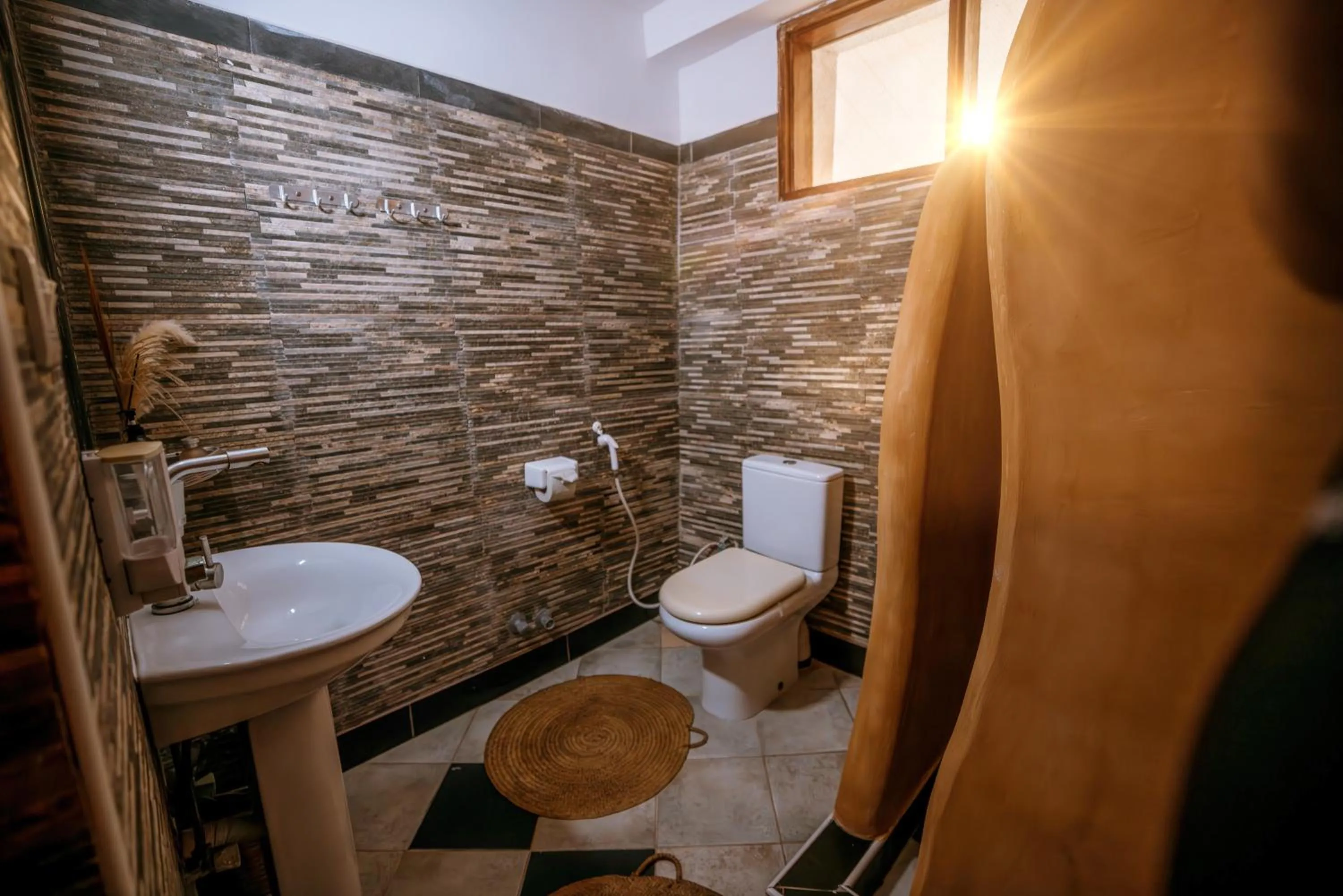 Shower in Stone Resort