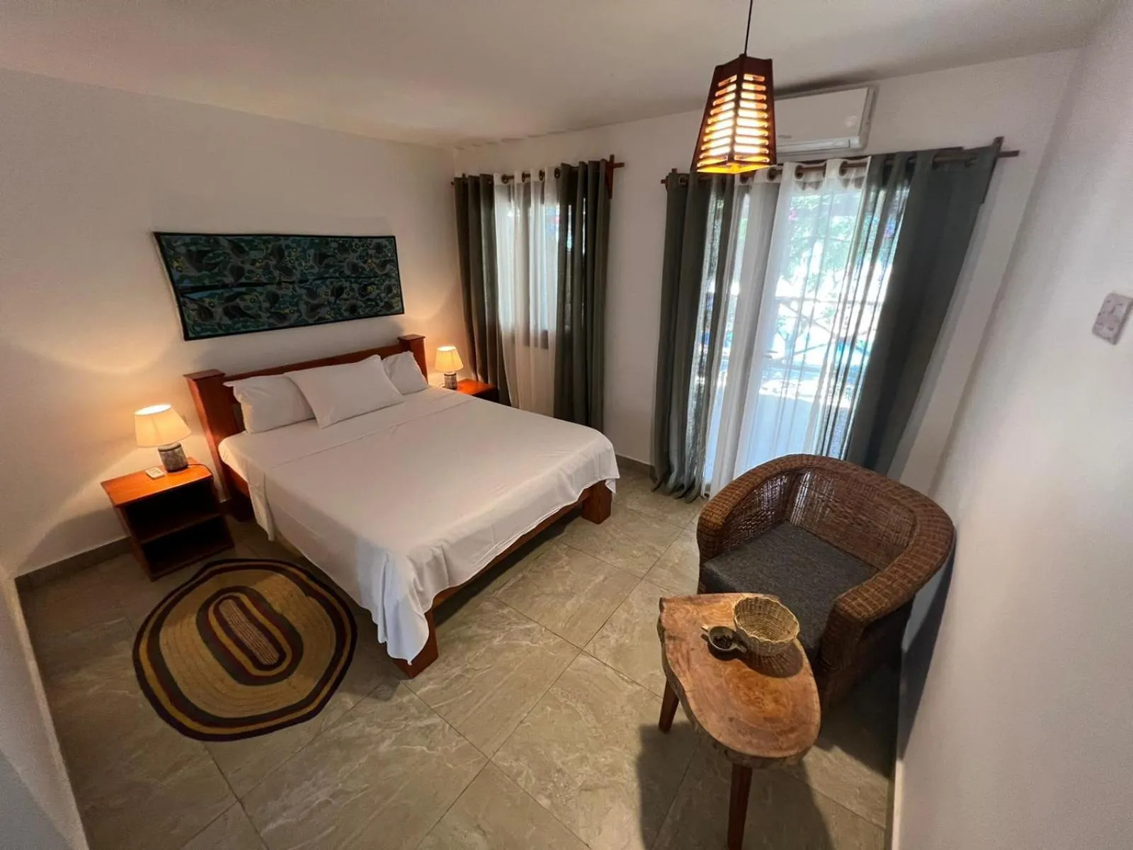 Bed in Stone Resort