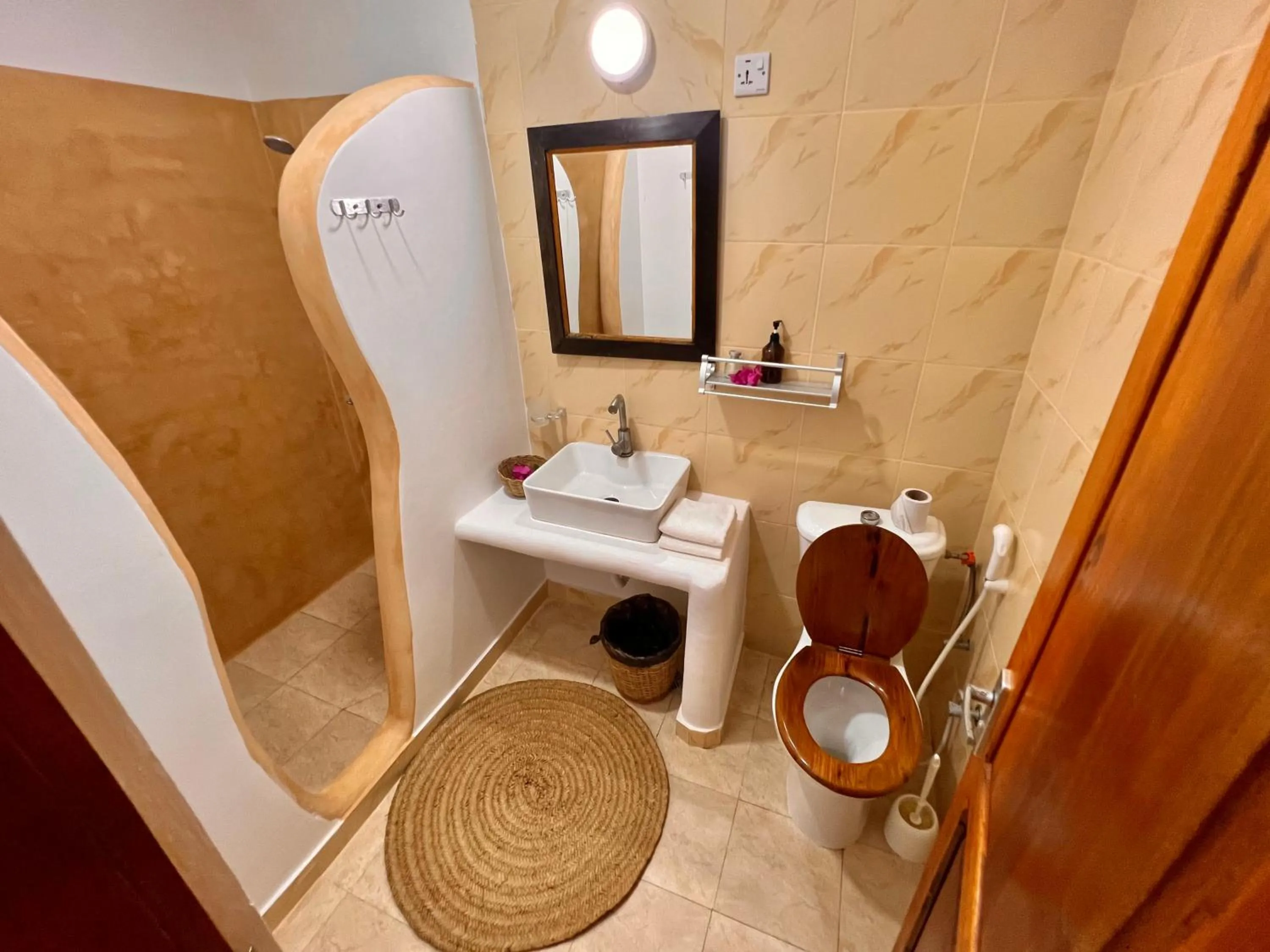 Shower in Stone Resort