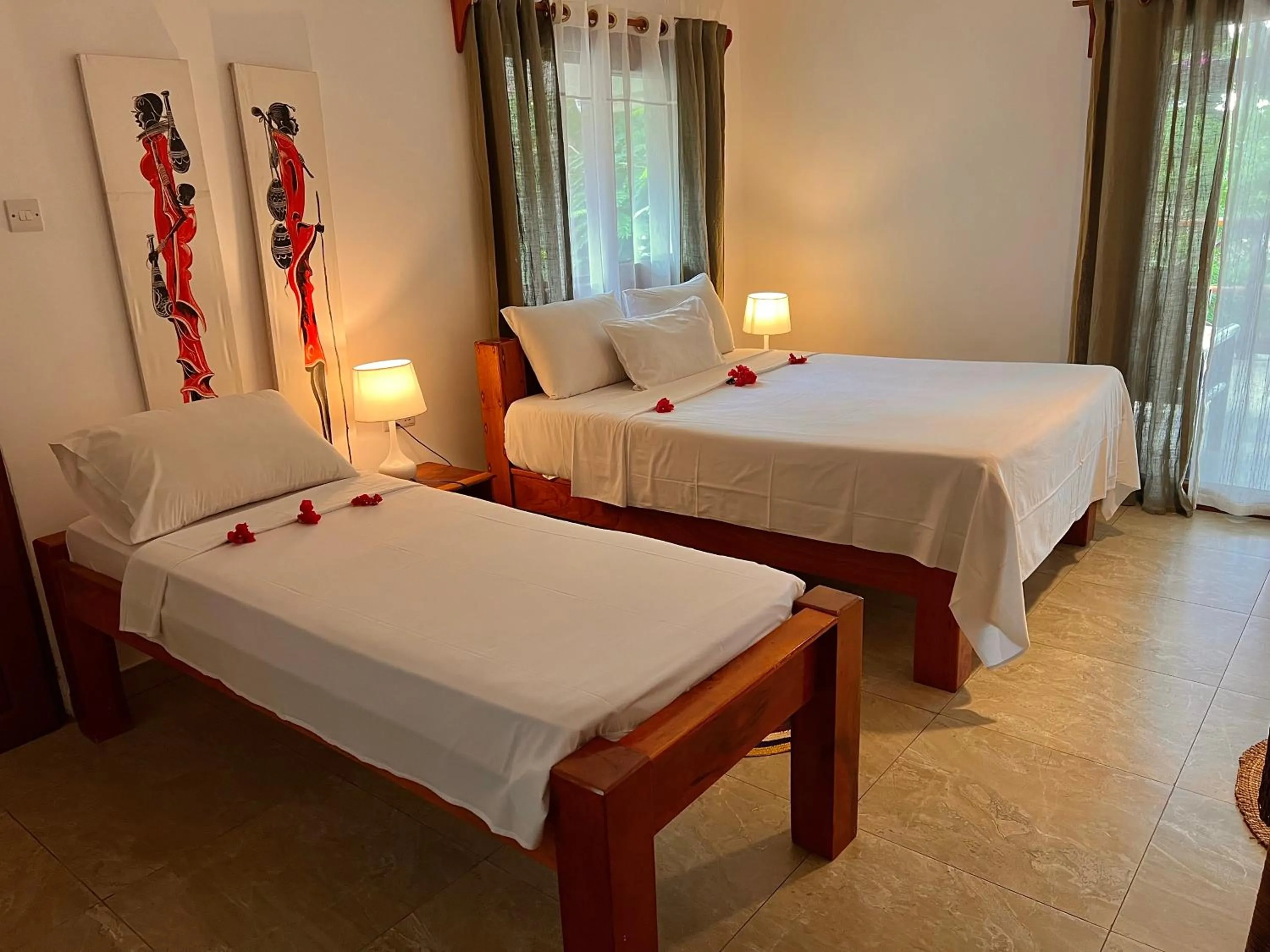 Bed in Stone Resort