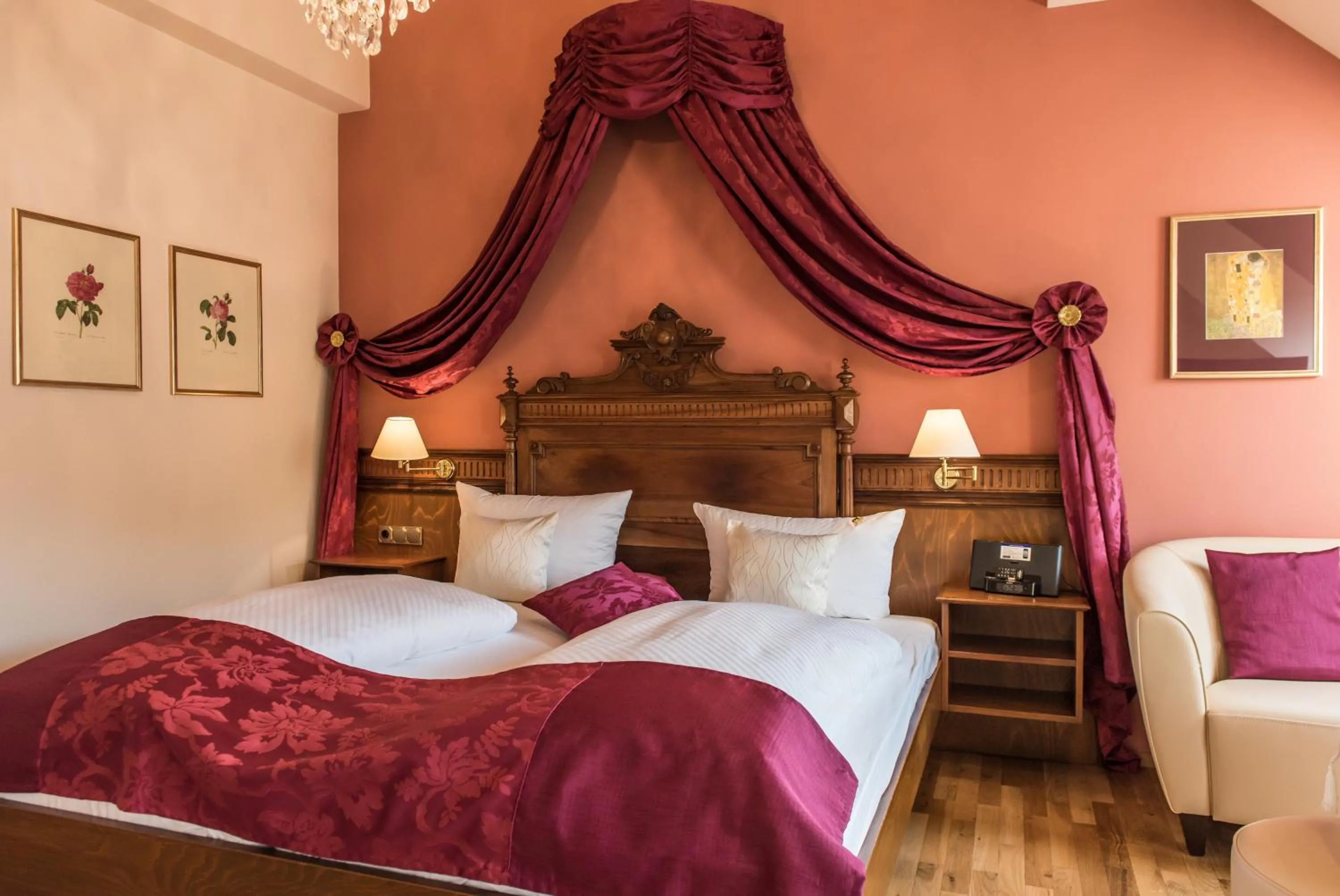 Bed in Ferienresidenz Brauneberger Hof an der Mosel nahe Bernkastel-Kues