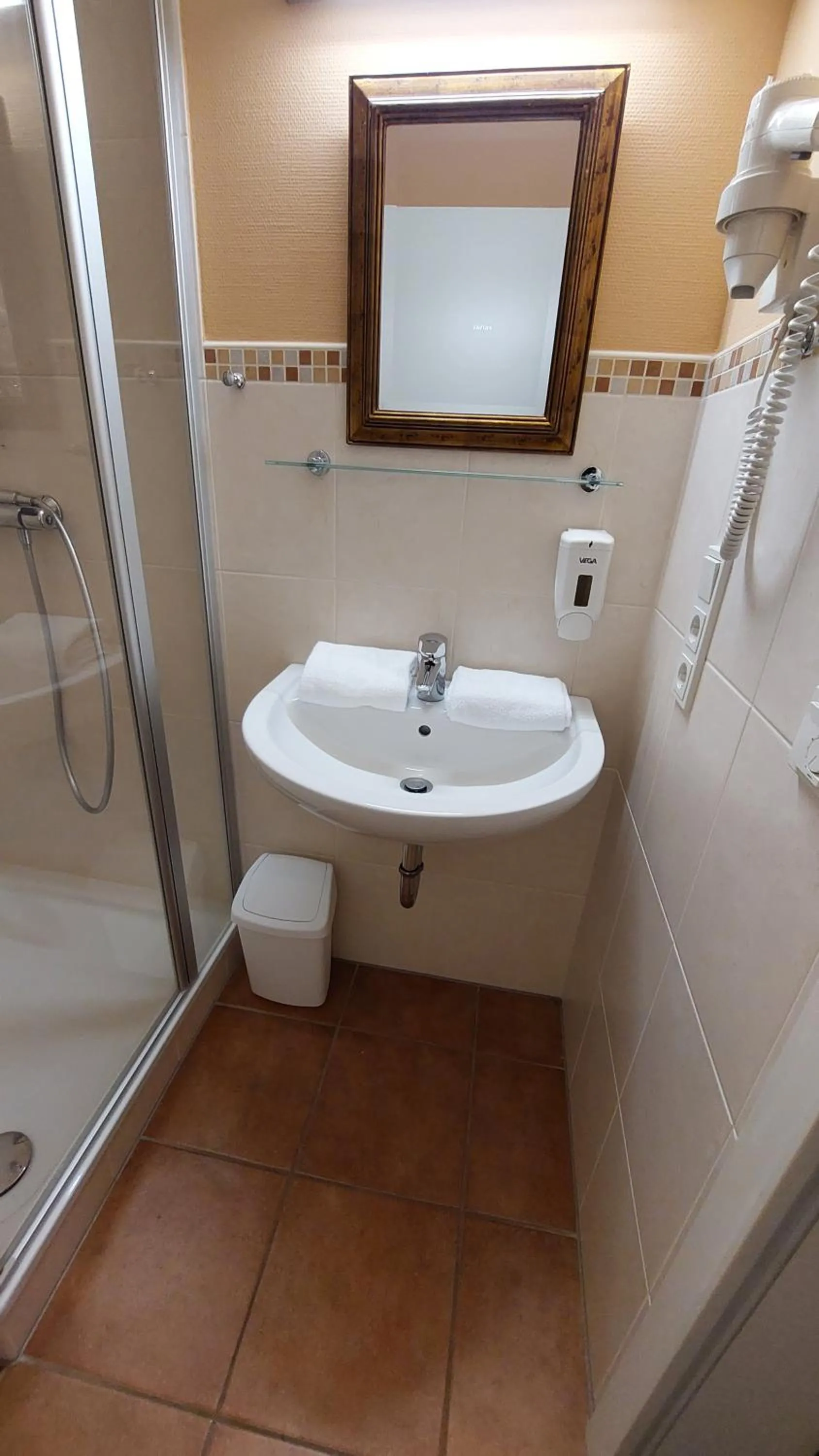 Bathroom in Ferienresidenz Brauneberger Hof an der Mosel nahe Bernkastel-Kues
