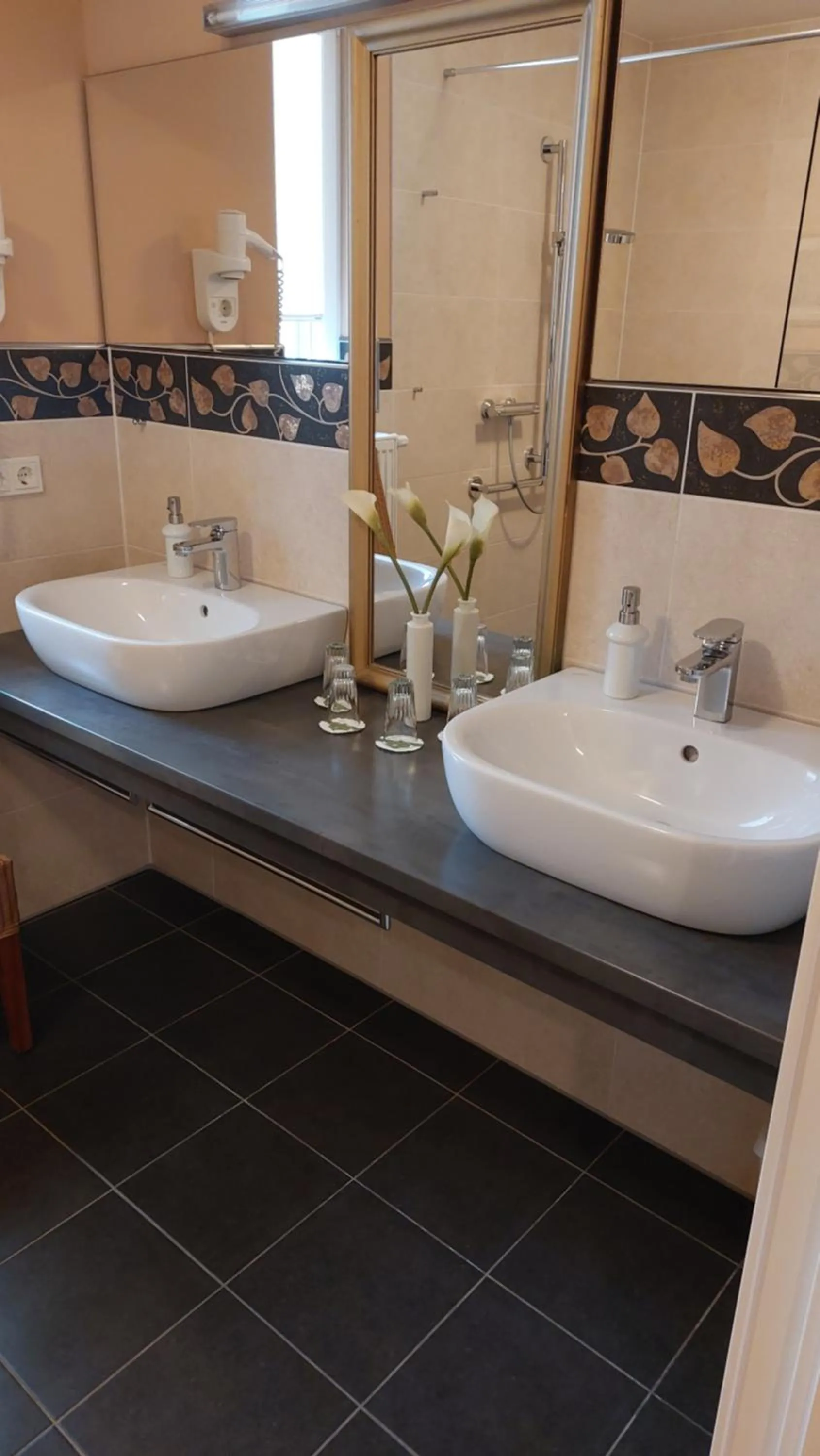 Bathroom in Ferienresidenz Brauneberger Hof an der Mosel nahe Bernkastel-Kues