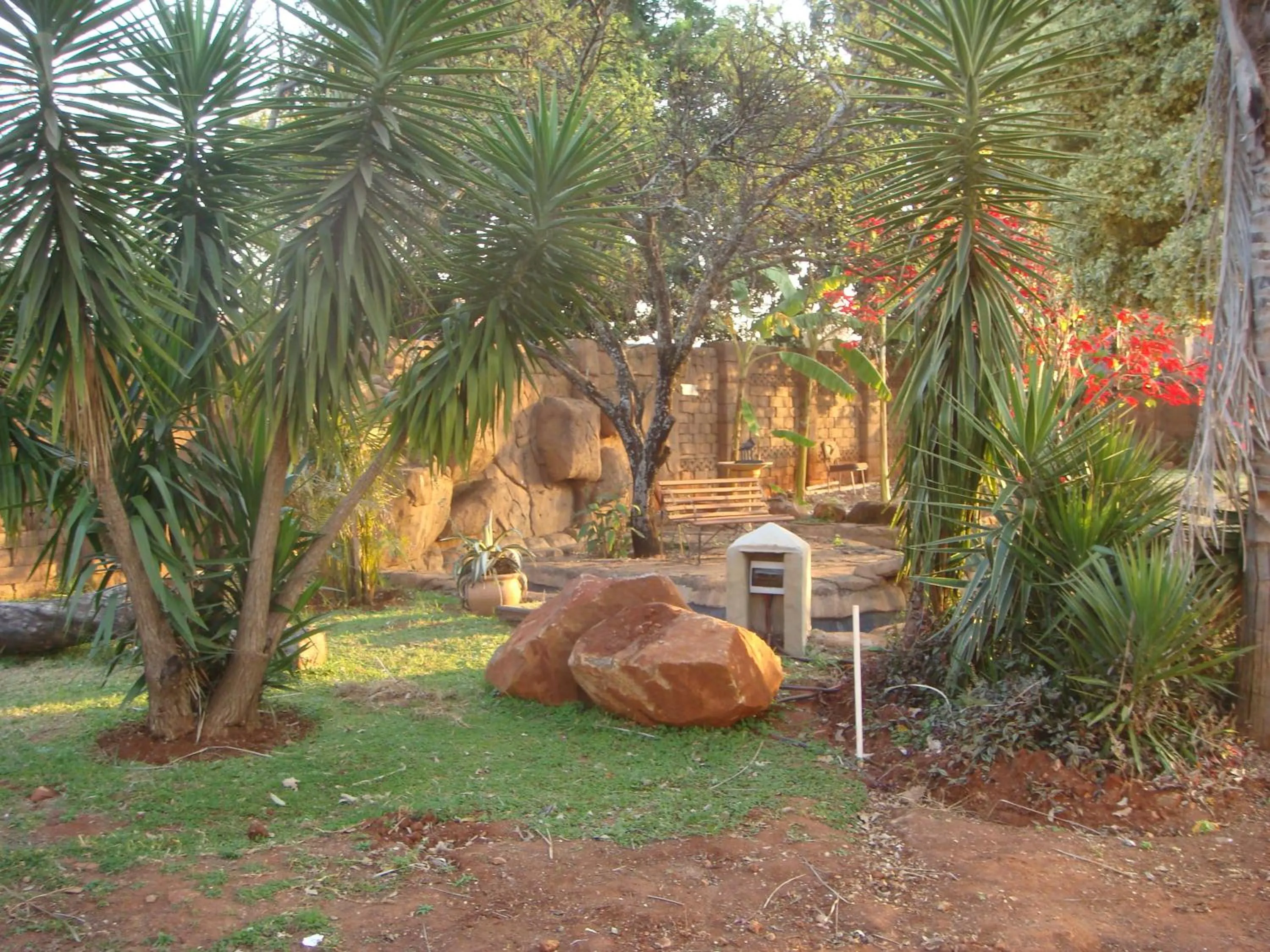Garden in Heatherdale Guesthouse & Shuttle Services