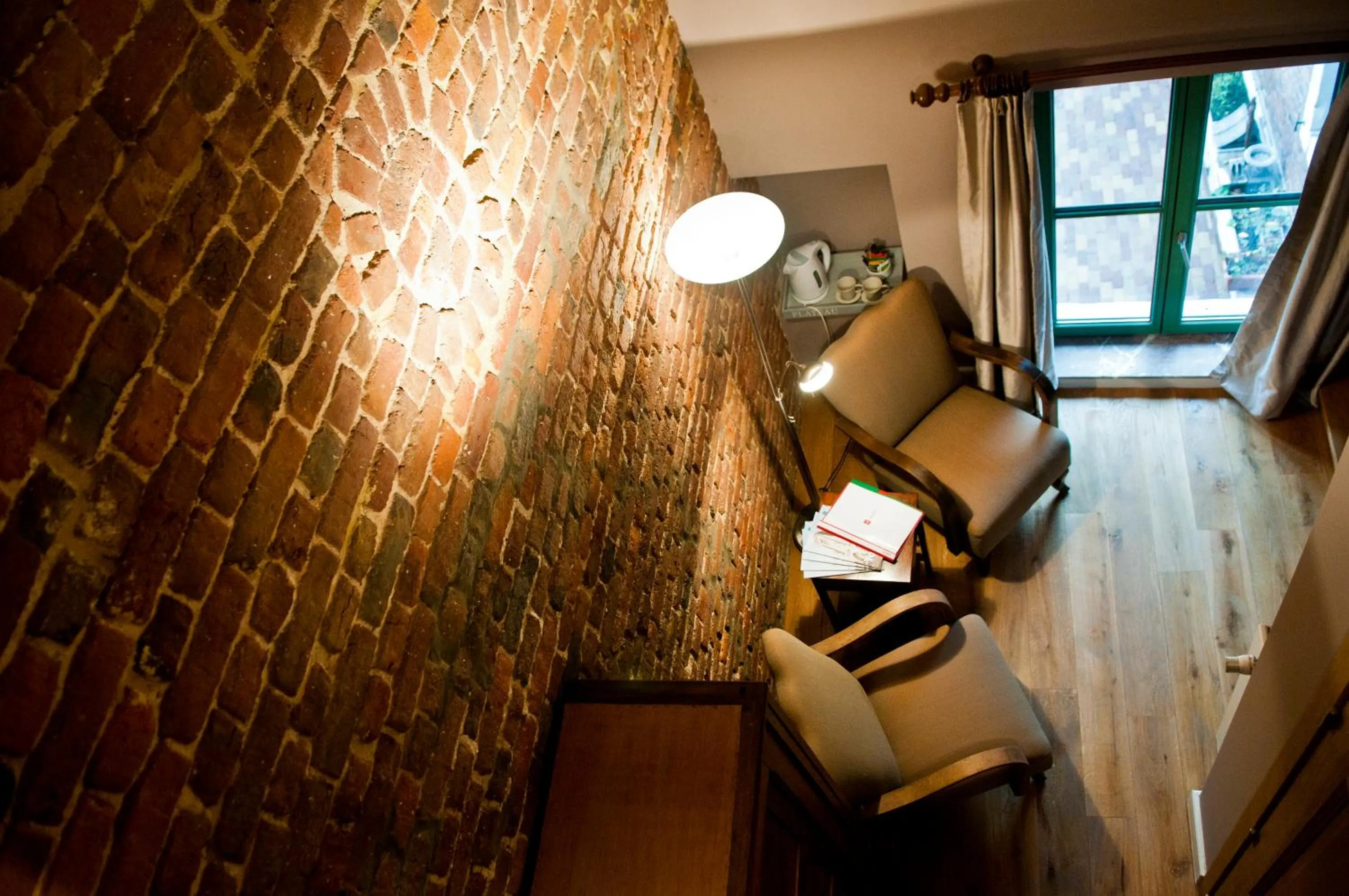 Seating area in B&B Haspenhoeve