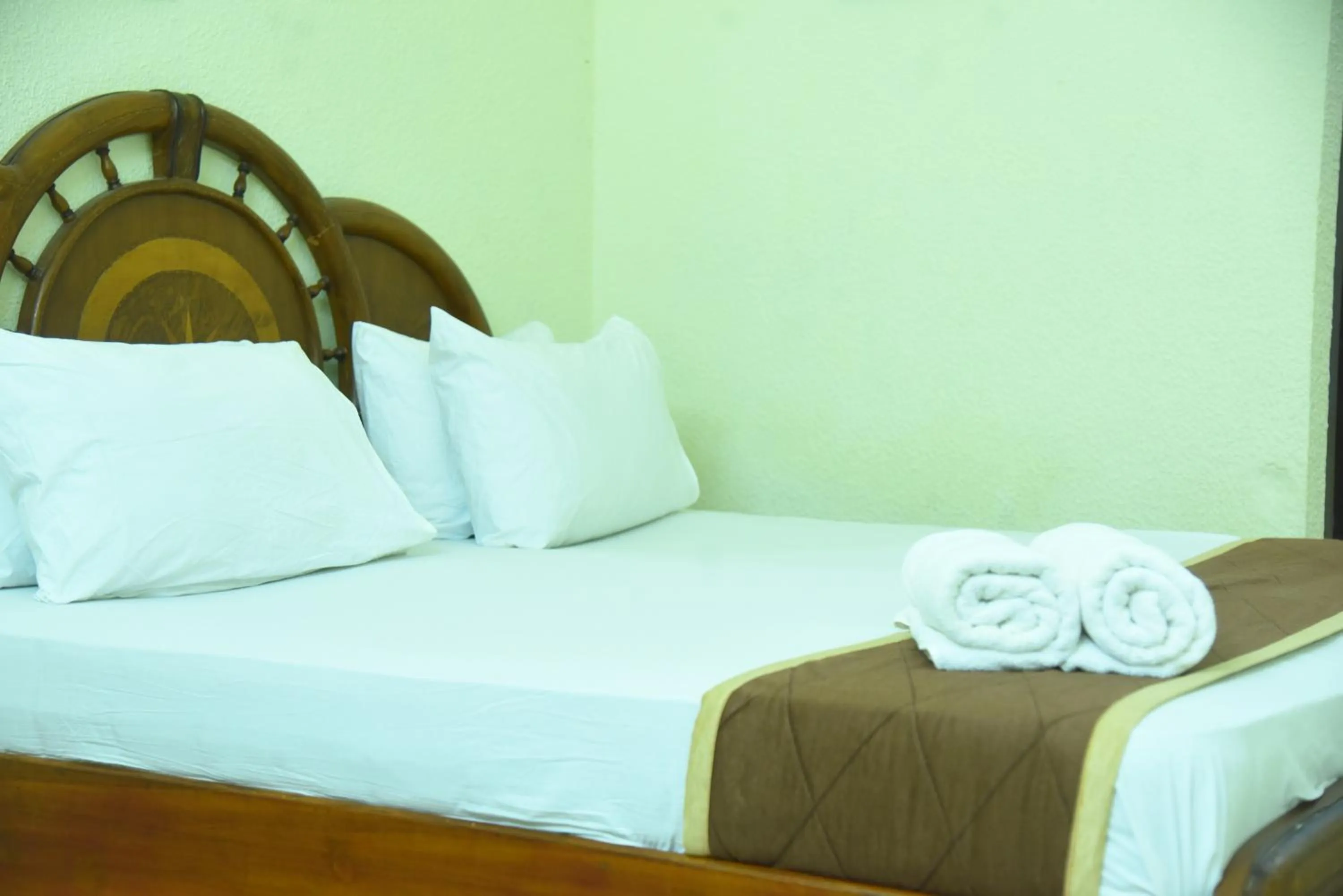 Bed in Hotel Raja Palace