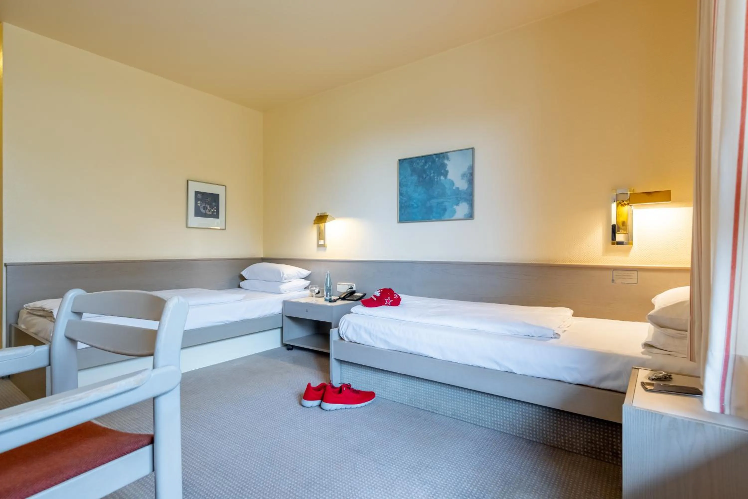 Bed in Hotel Baden-Baden