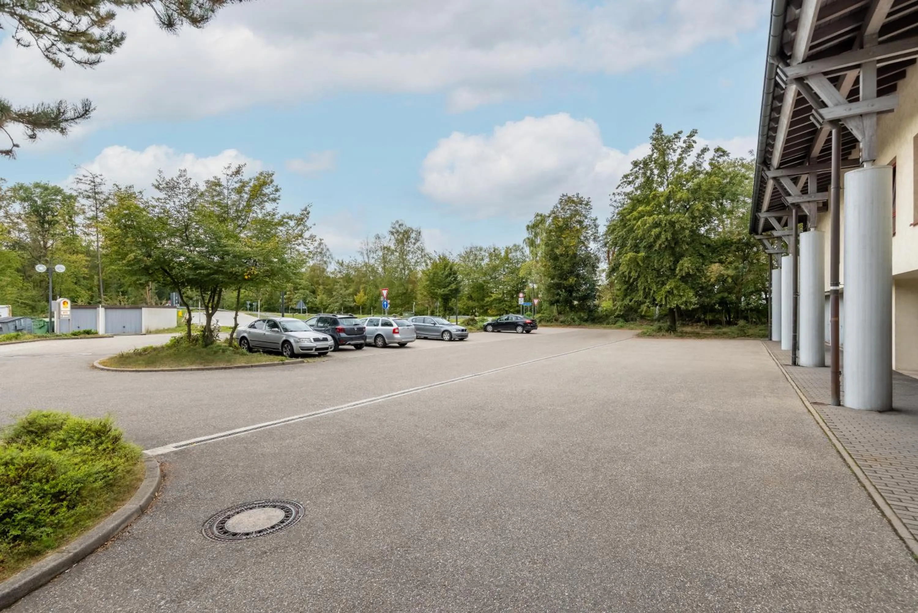 Patio in Hotel Baden-Baden