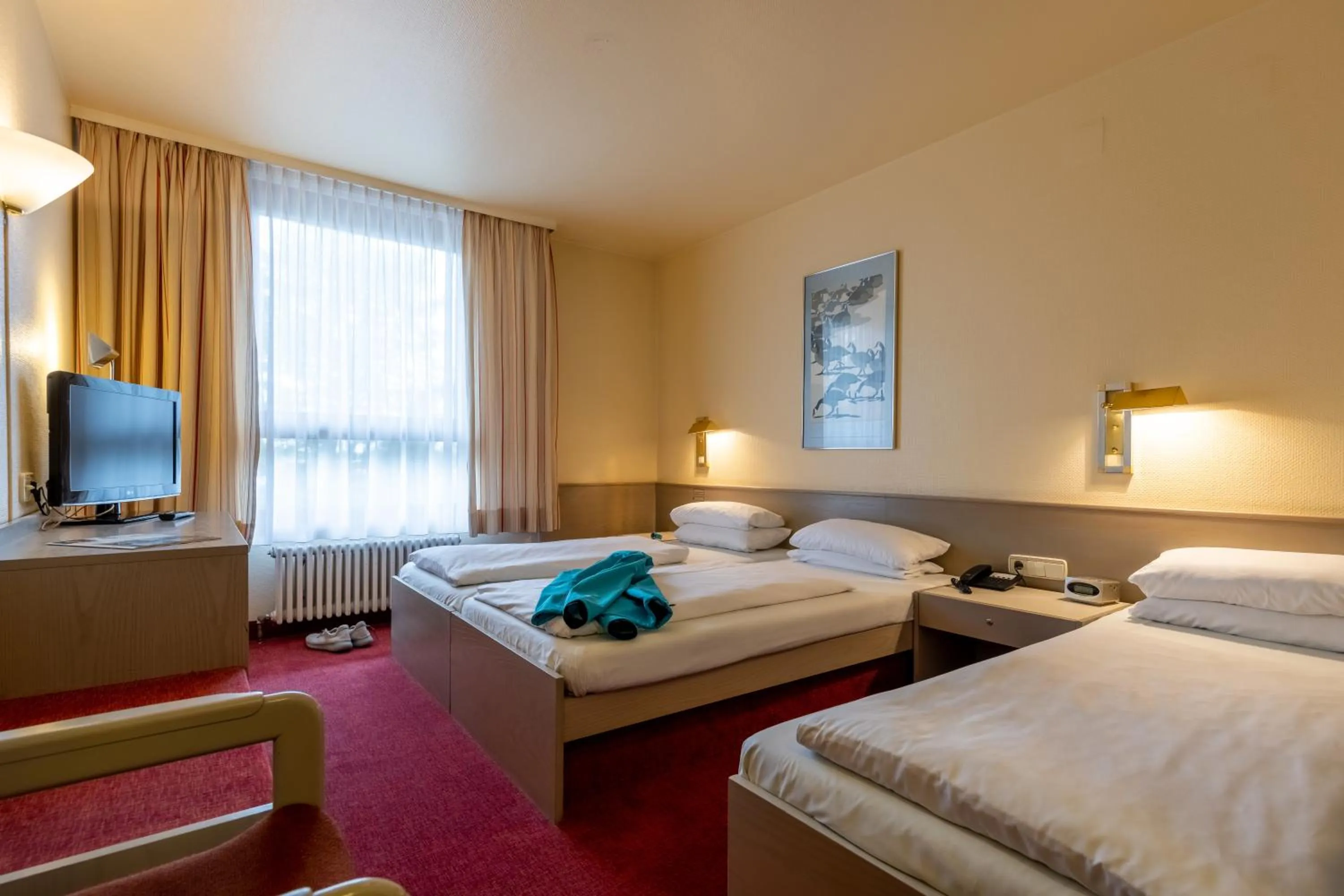 Bed in Hotel Baden-Baden