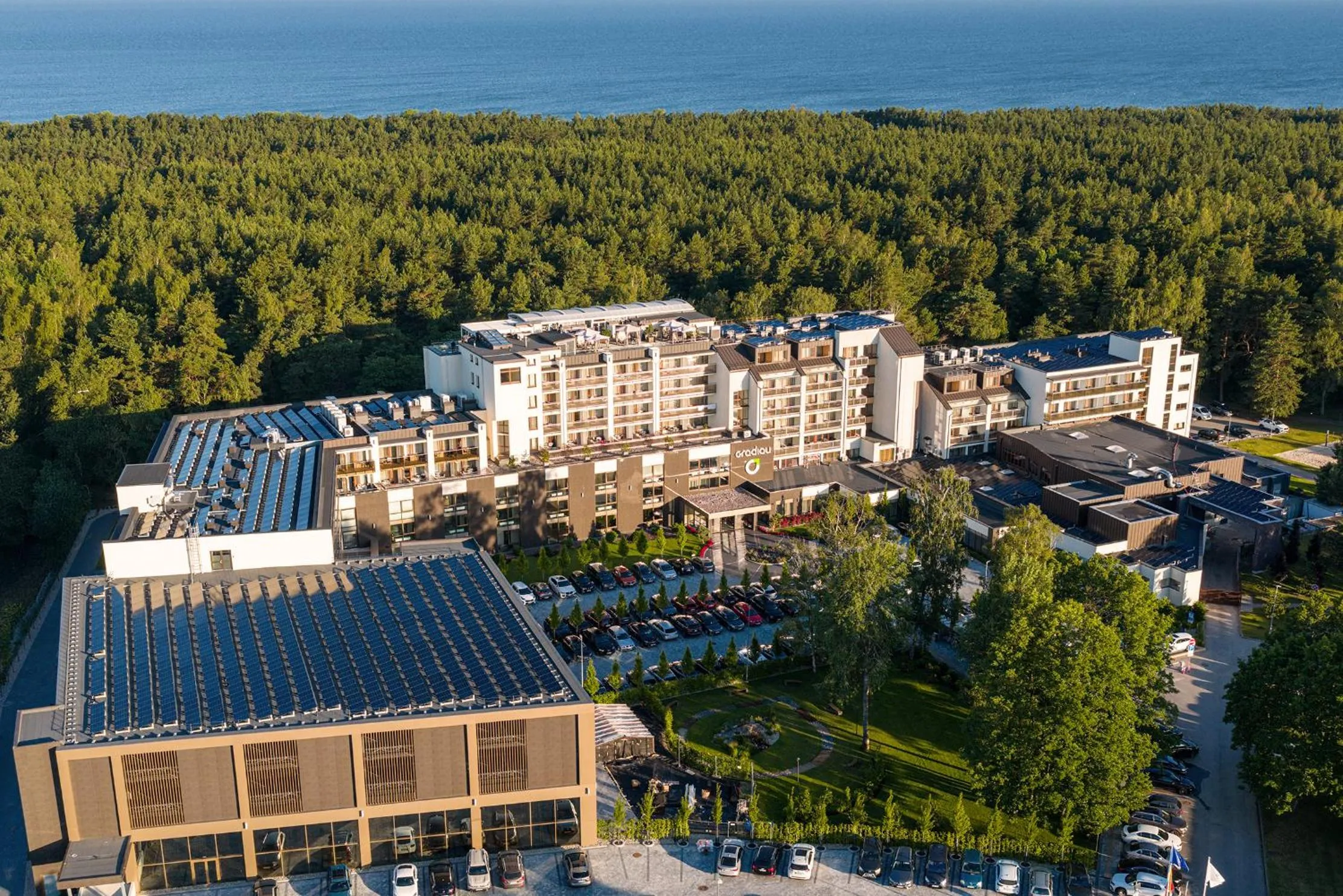 Property building in Gradiali Wellness and SPA