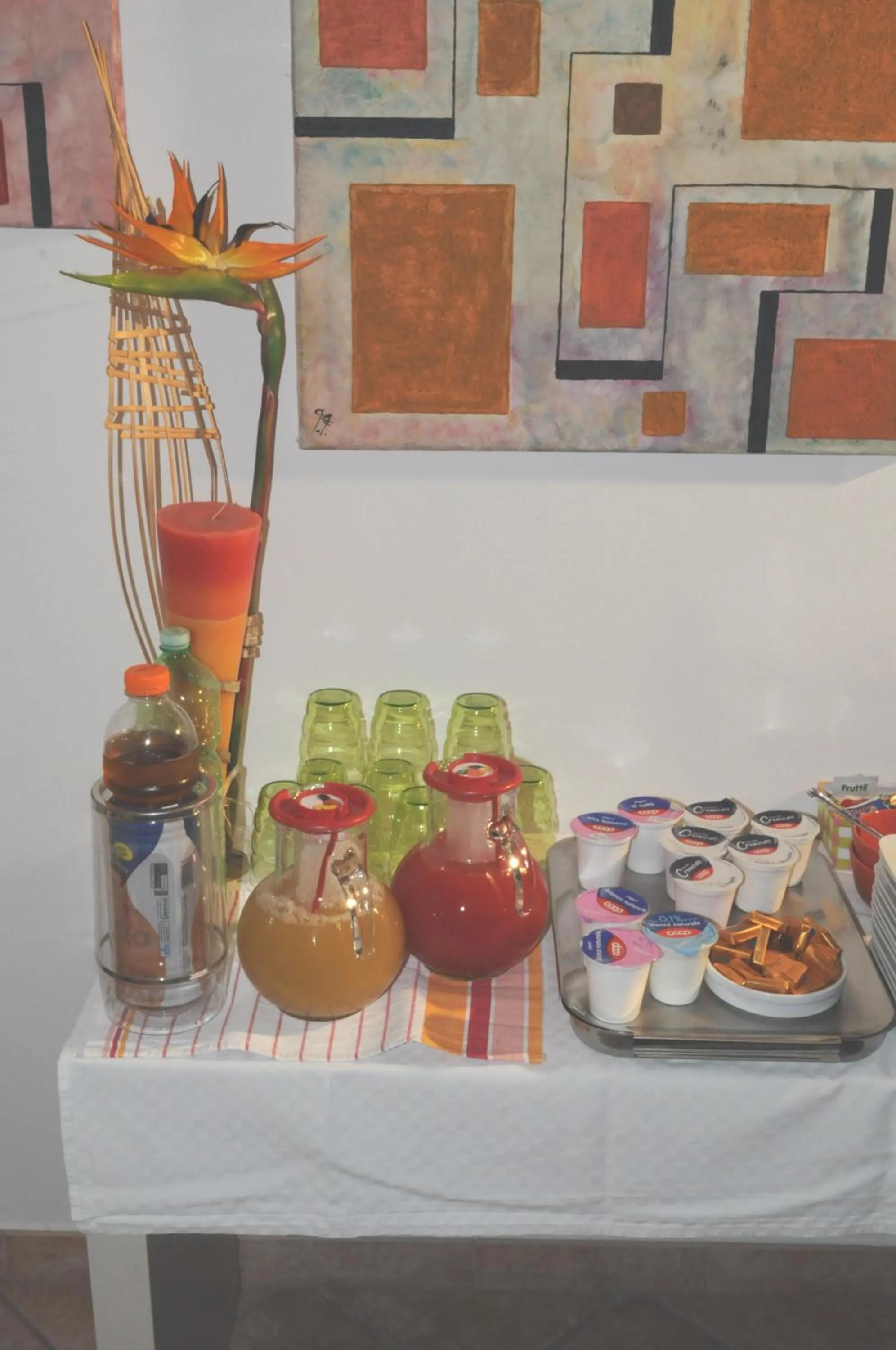 Non alcoholic drinks in Marinetta Bed & Breakfast