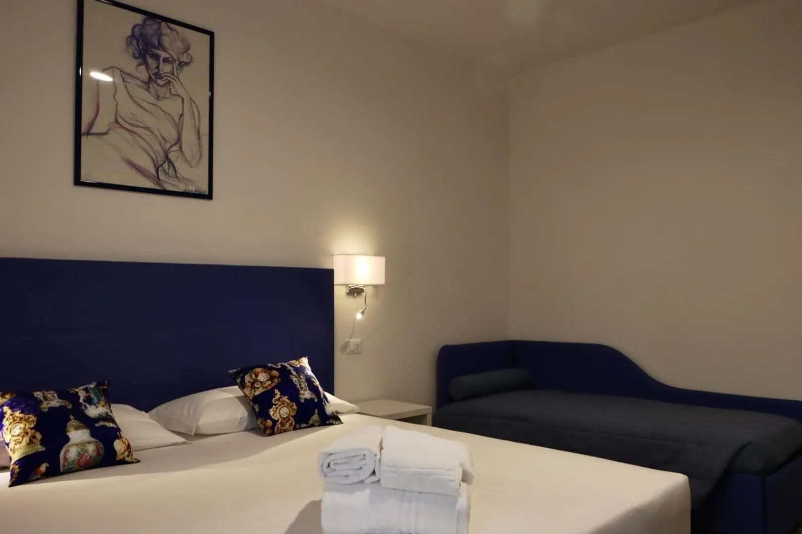 Bed in Villa Il Selvatico