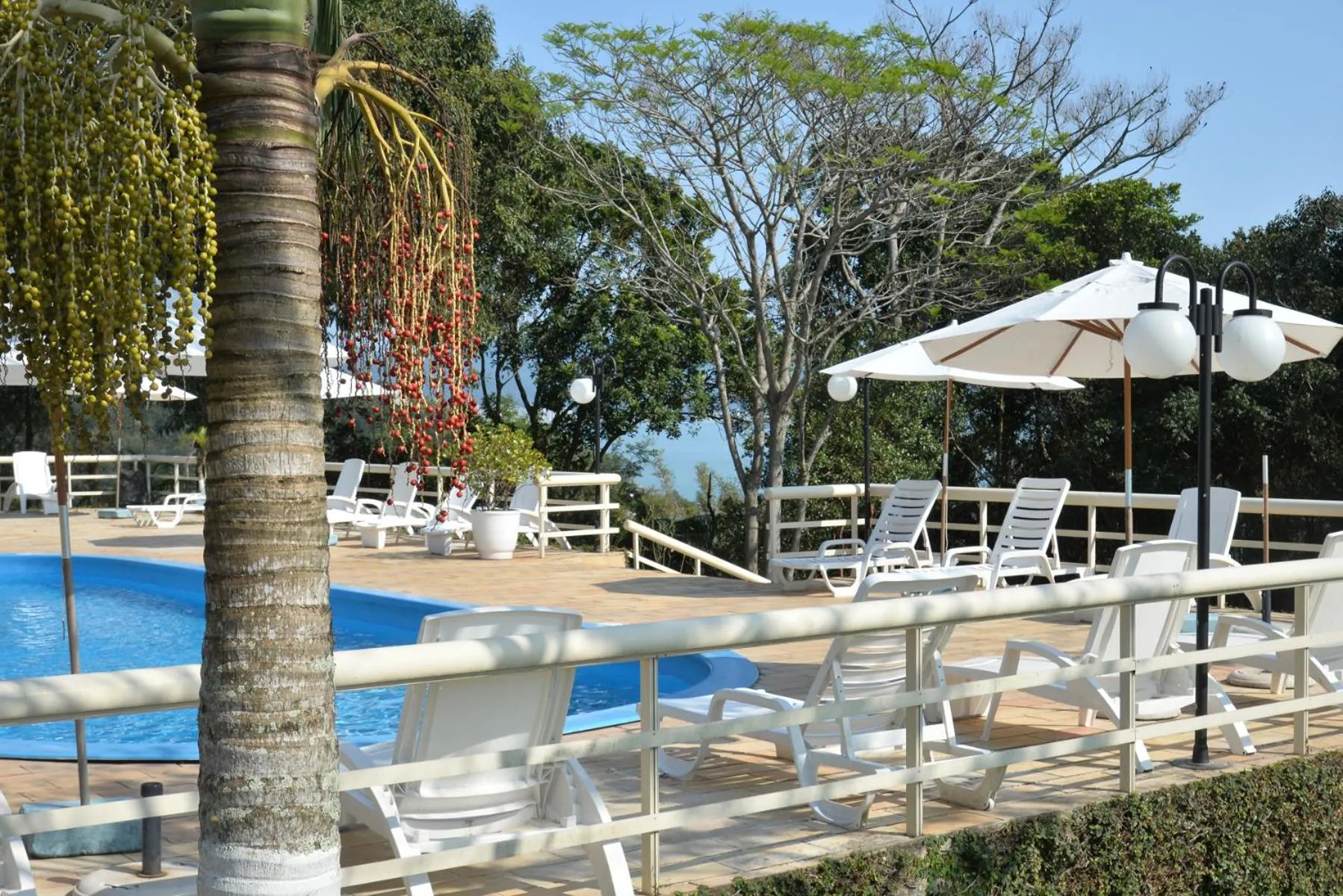 Patio in Morro do Sol Hotel & Eventos