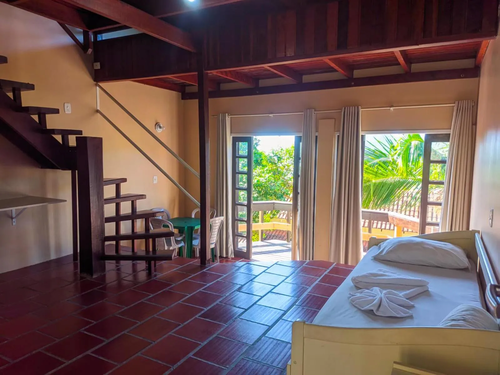 Balcony/Terrace in Morro do Sol Hotel & Eventos