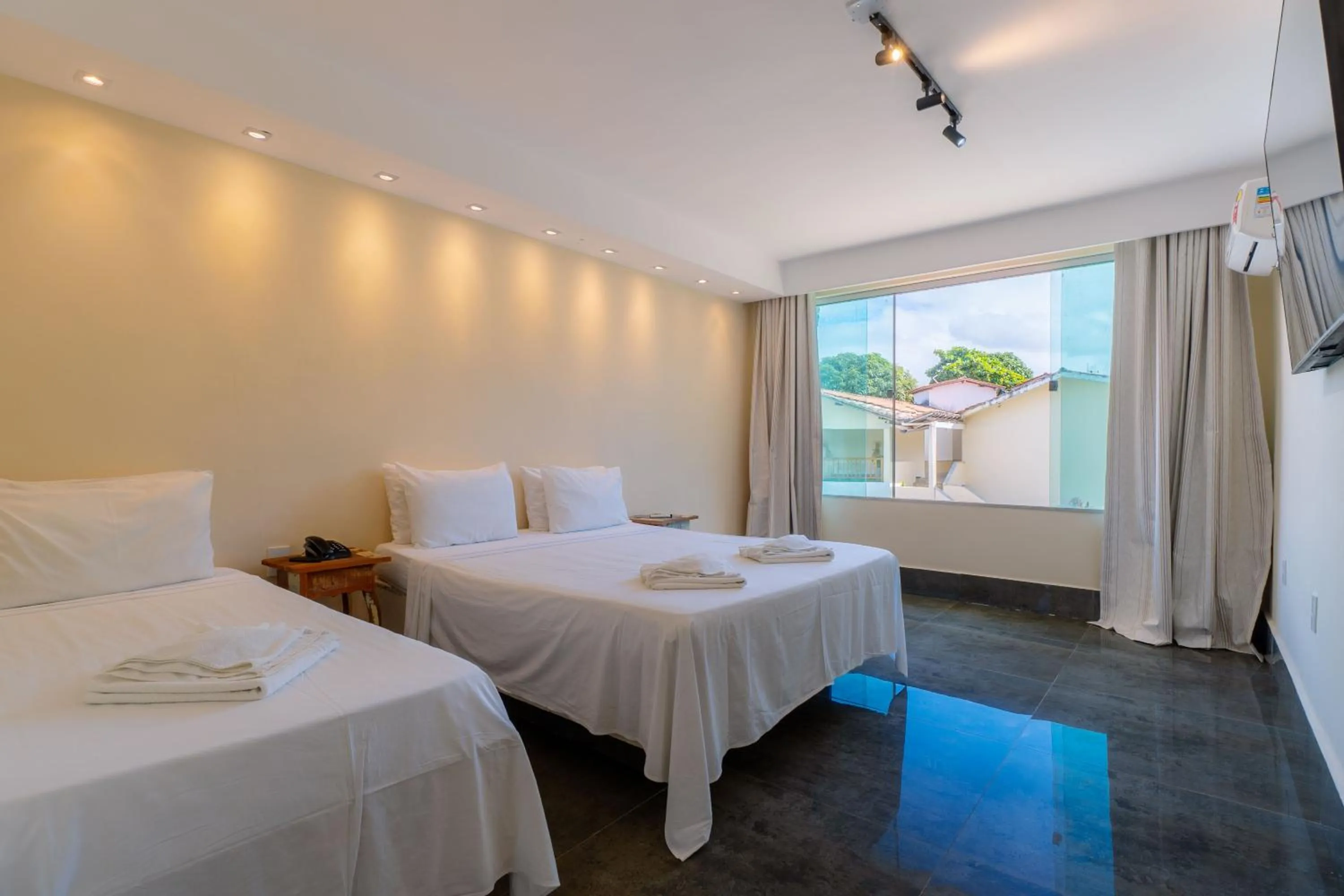 Bed in Kauatá Boutique Praia Hotel