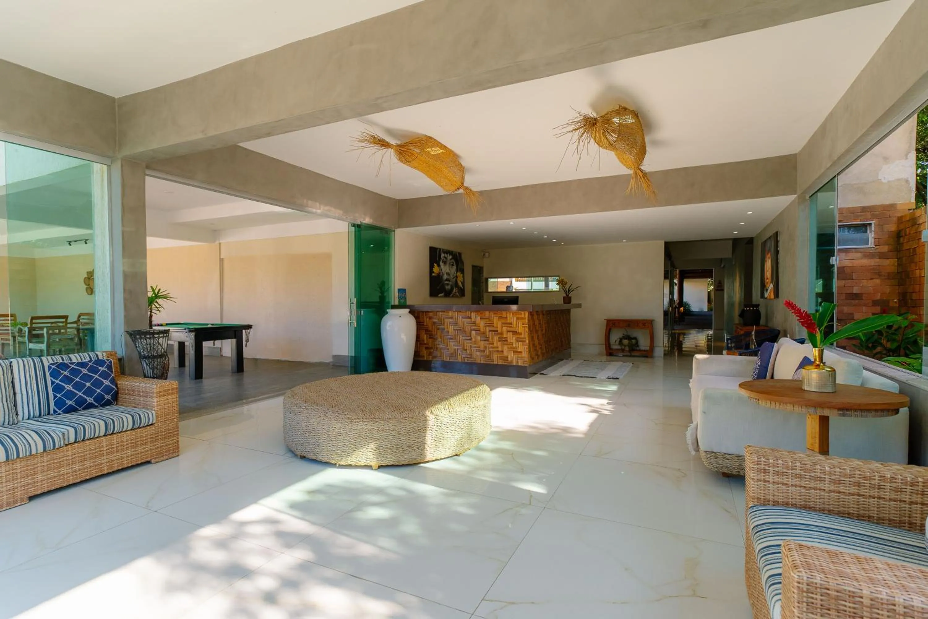 Lobby or reception in Kauatá Boutique Praia Hotel