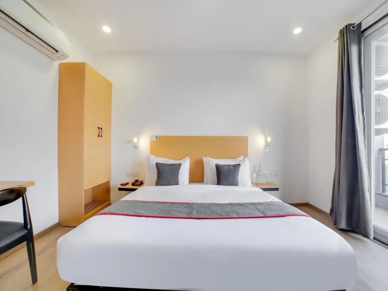 Bedroom, Bed in Flora Residency