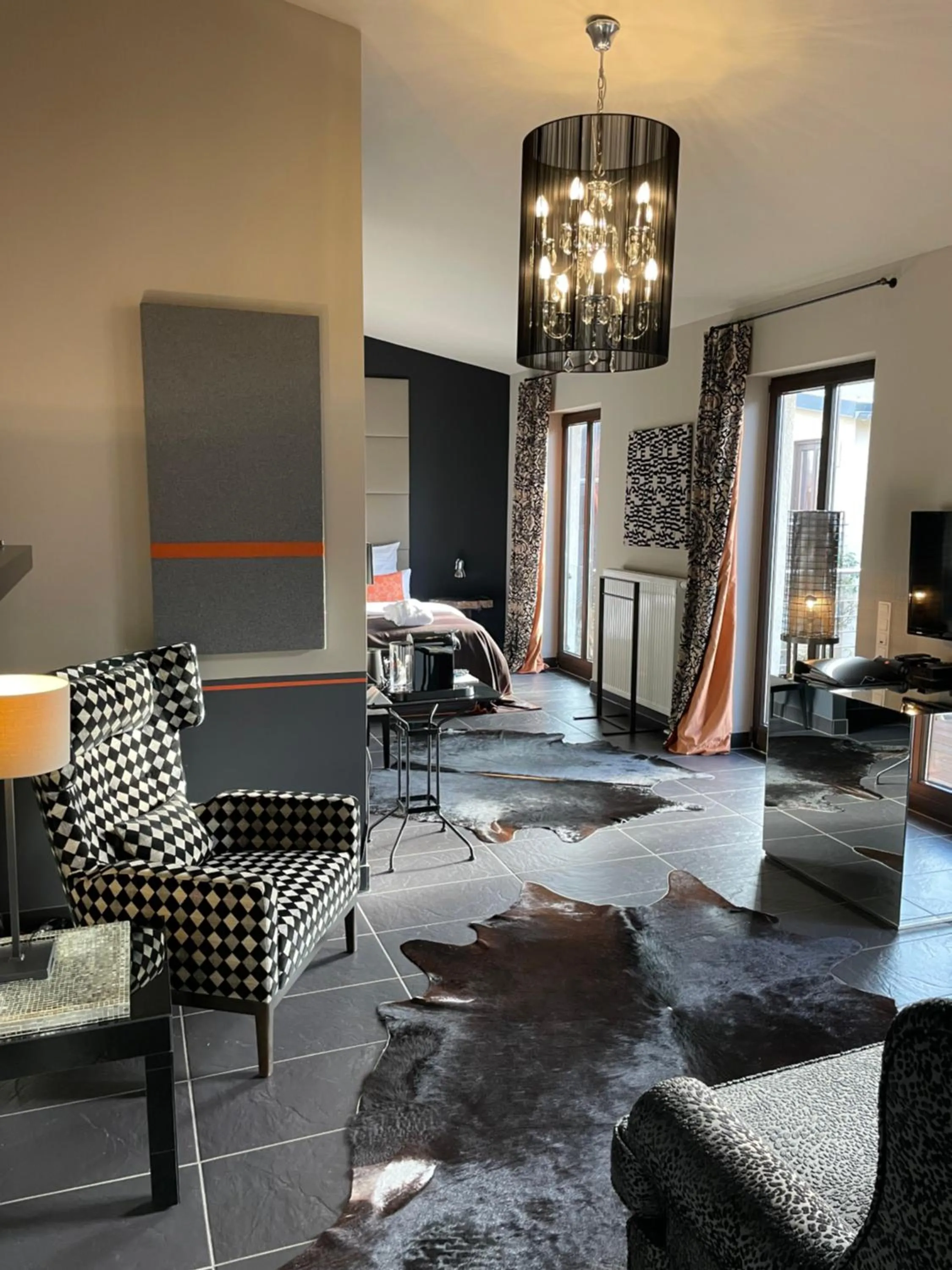 Decorative detail in Jugendstil-Hof