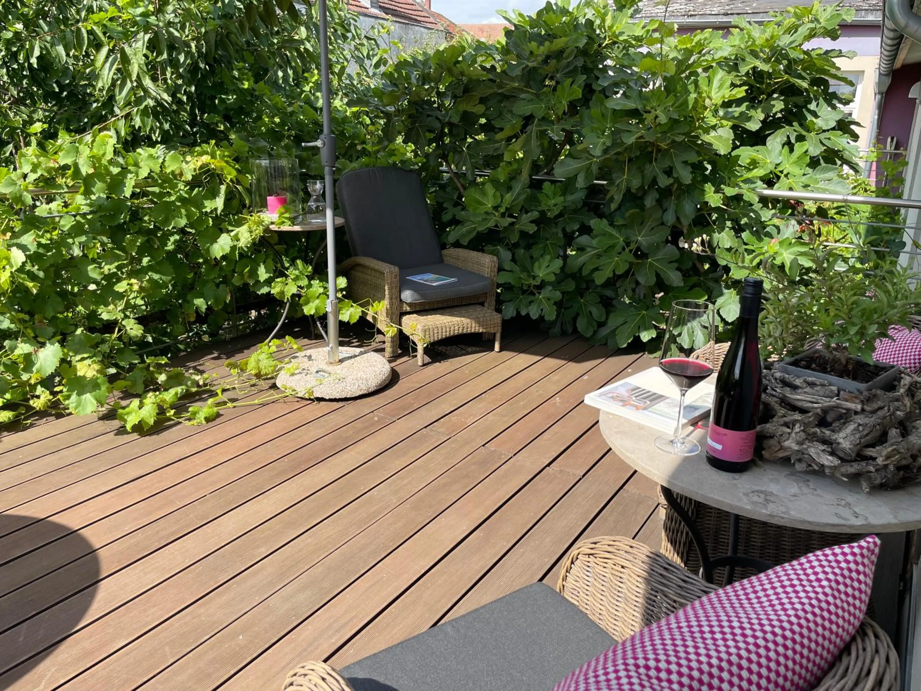 Balcony/Terrace in Jugendstil-Hof