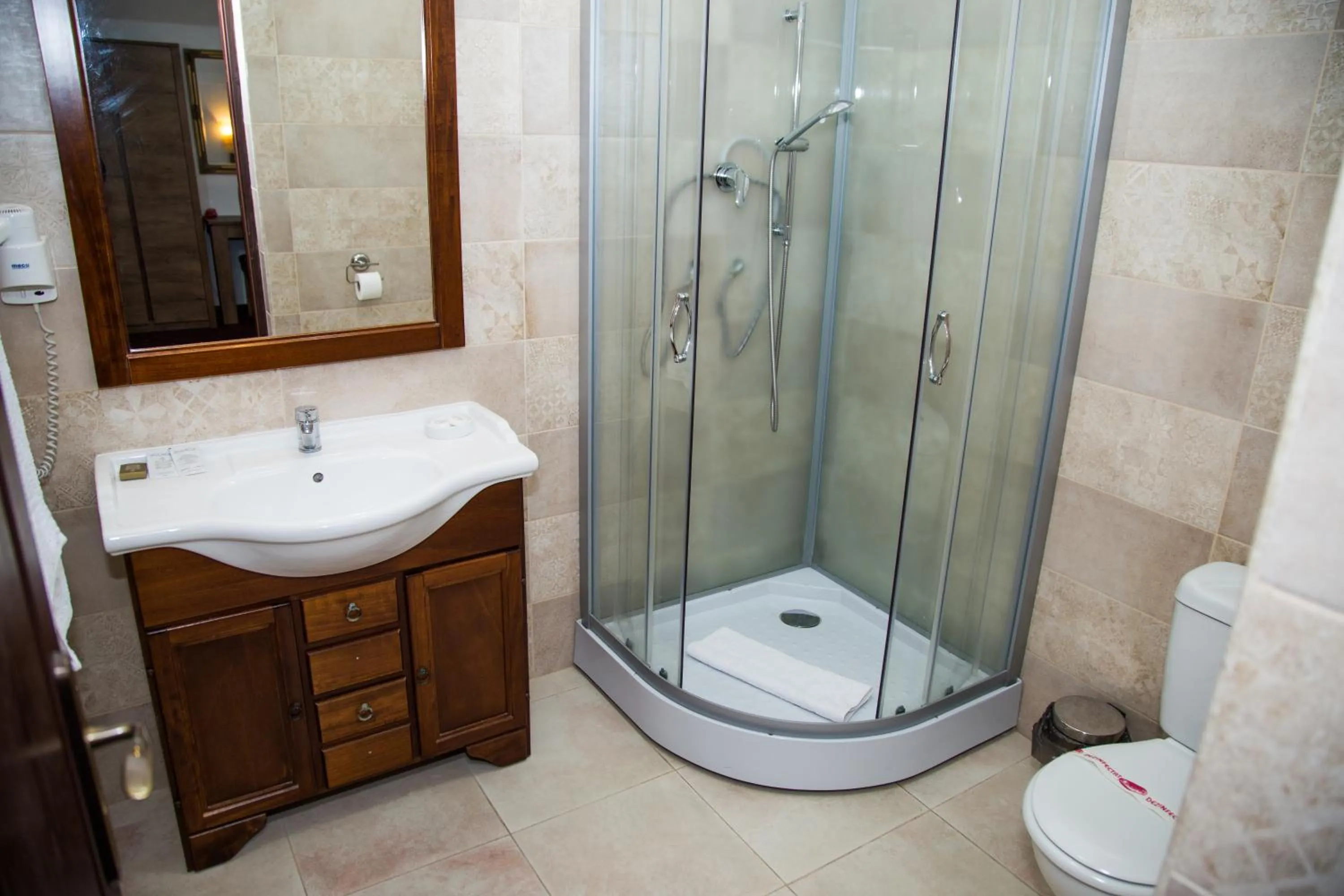 Bathroom in Motel Davios