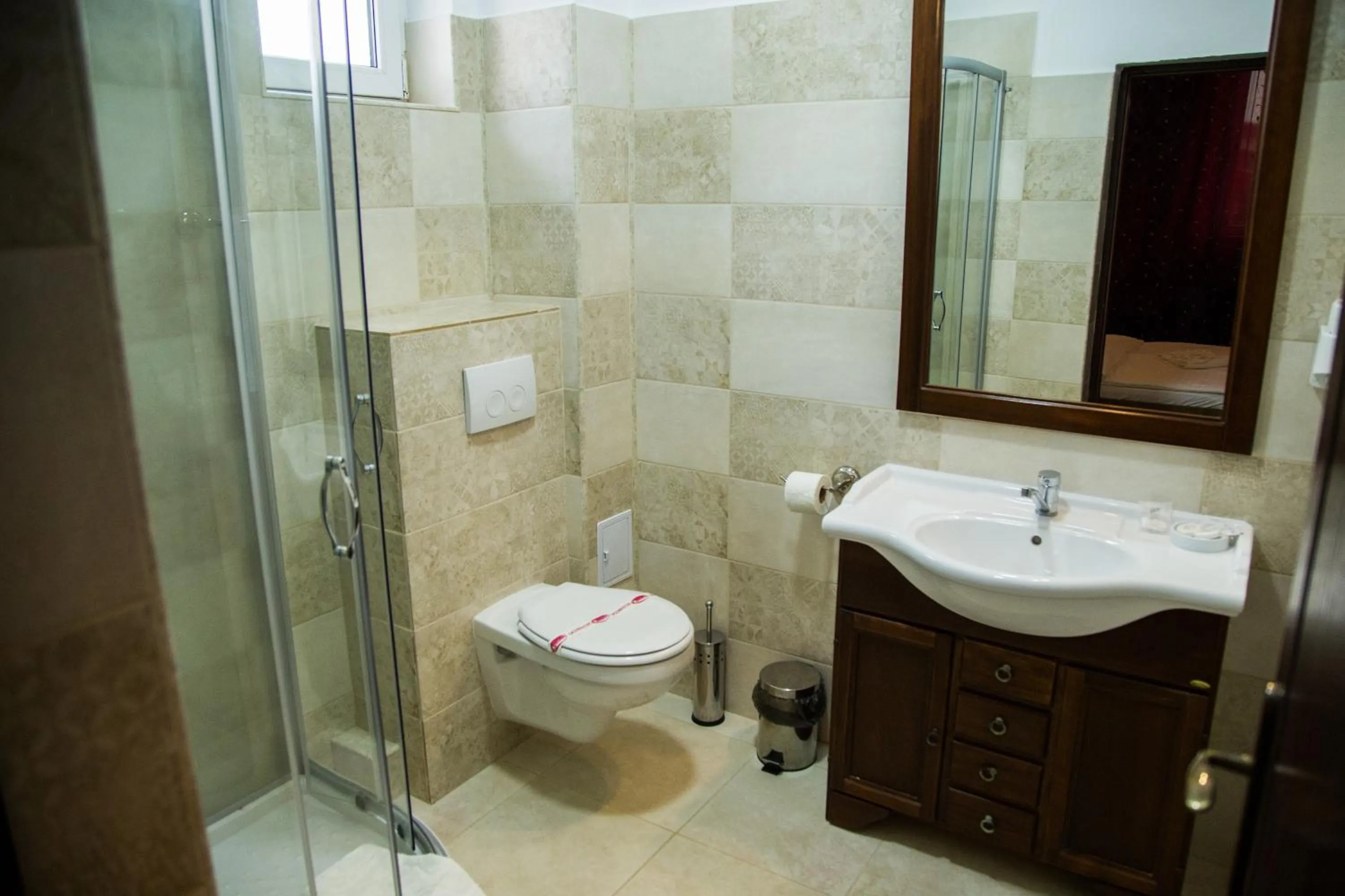 Bathroom in Motel Davios