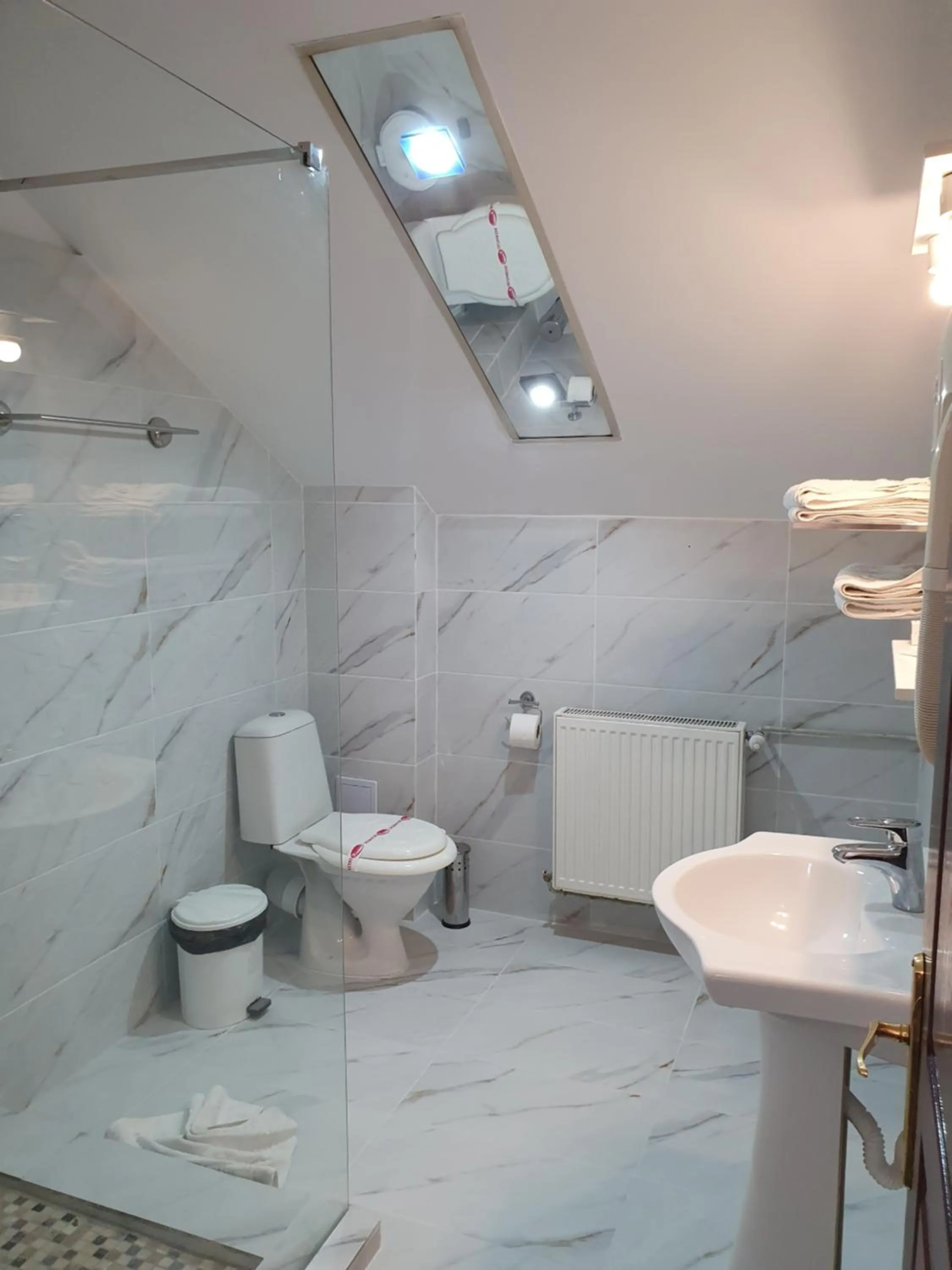 Bathroom in Motel Davios