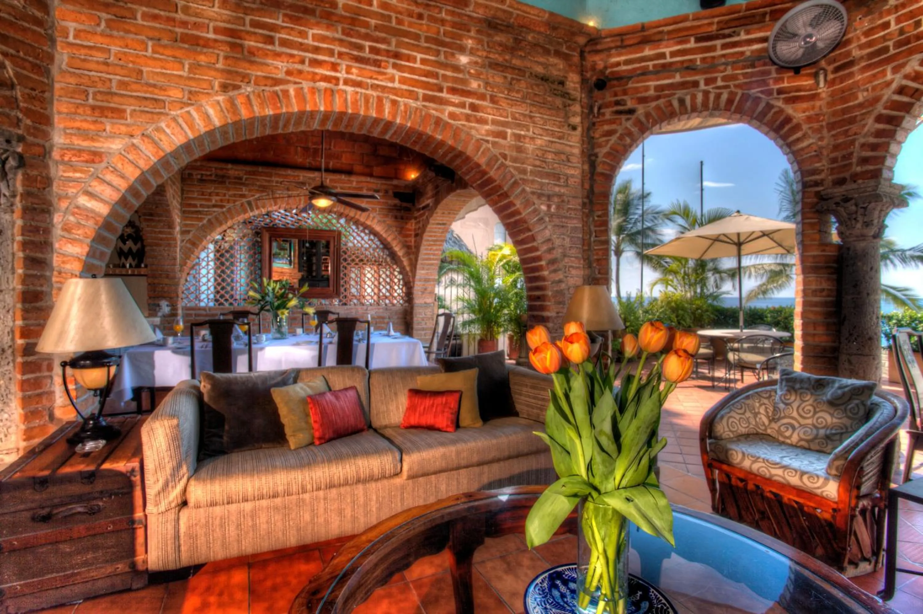 Living room in Quinta Maria Cortez Beach Hotel