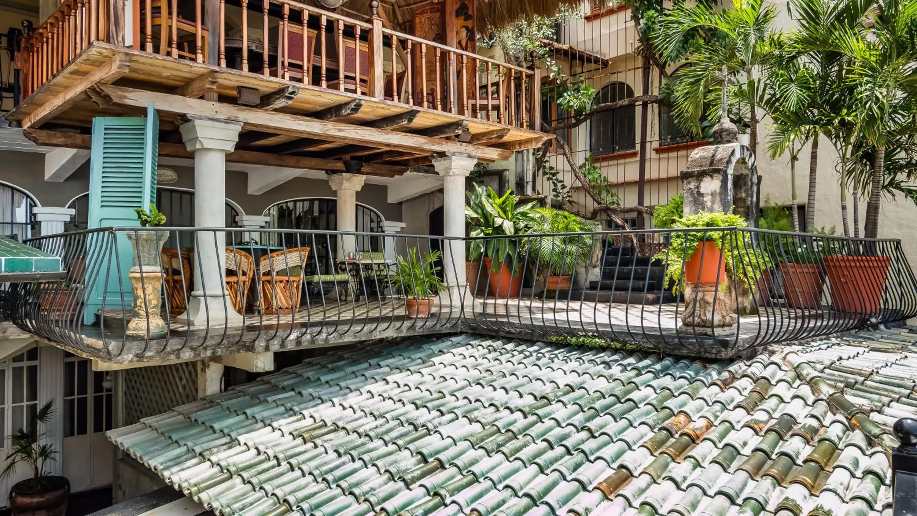 Balcony/Terrace in Quinta Maria Cortez Beach Hotel