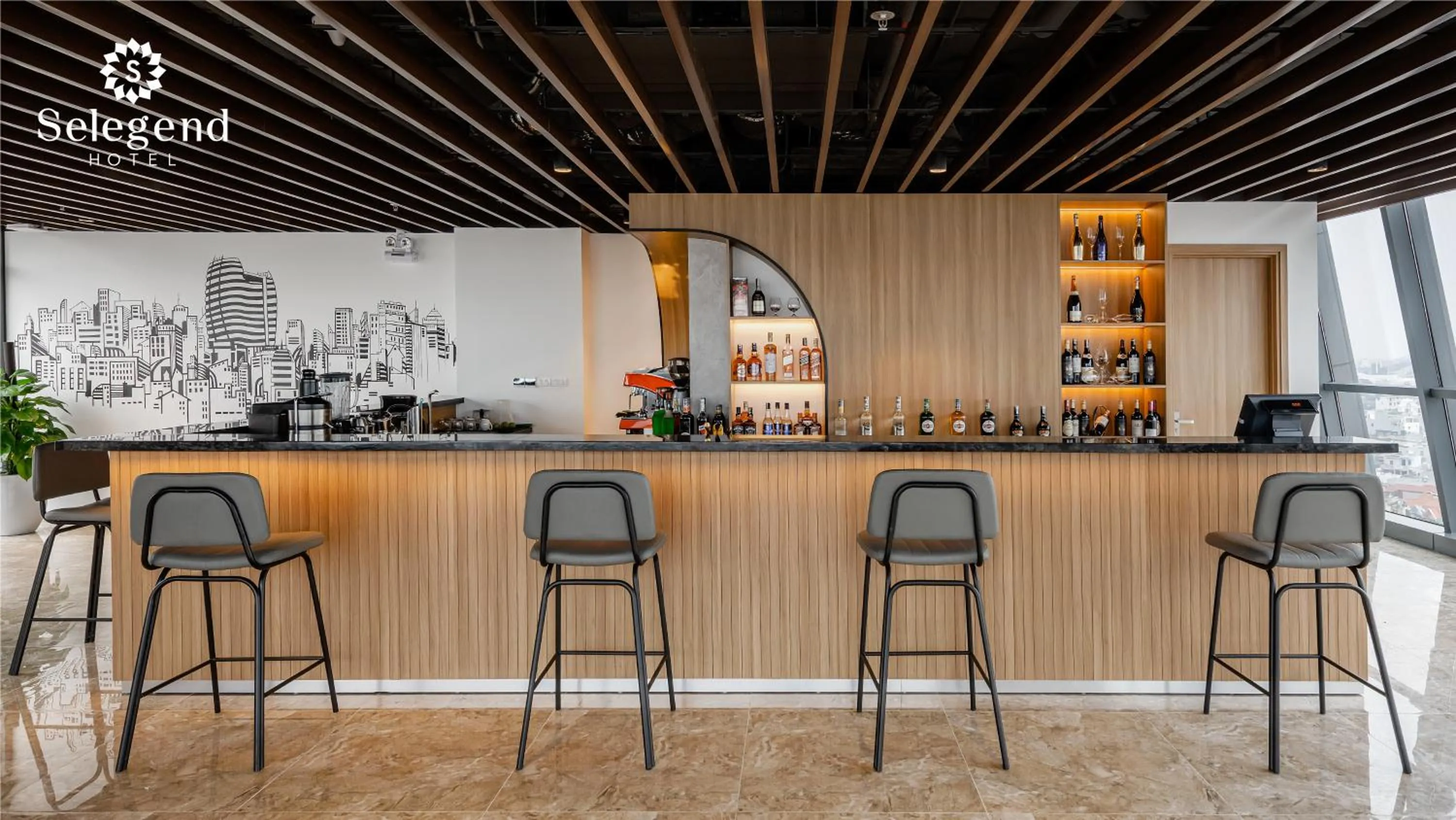 Lounge or bar in Selegend Hotel Thái Bình