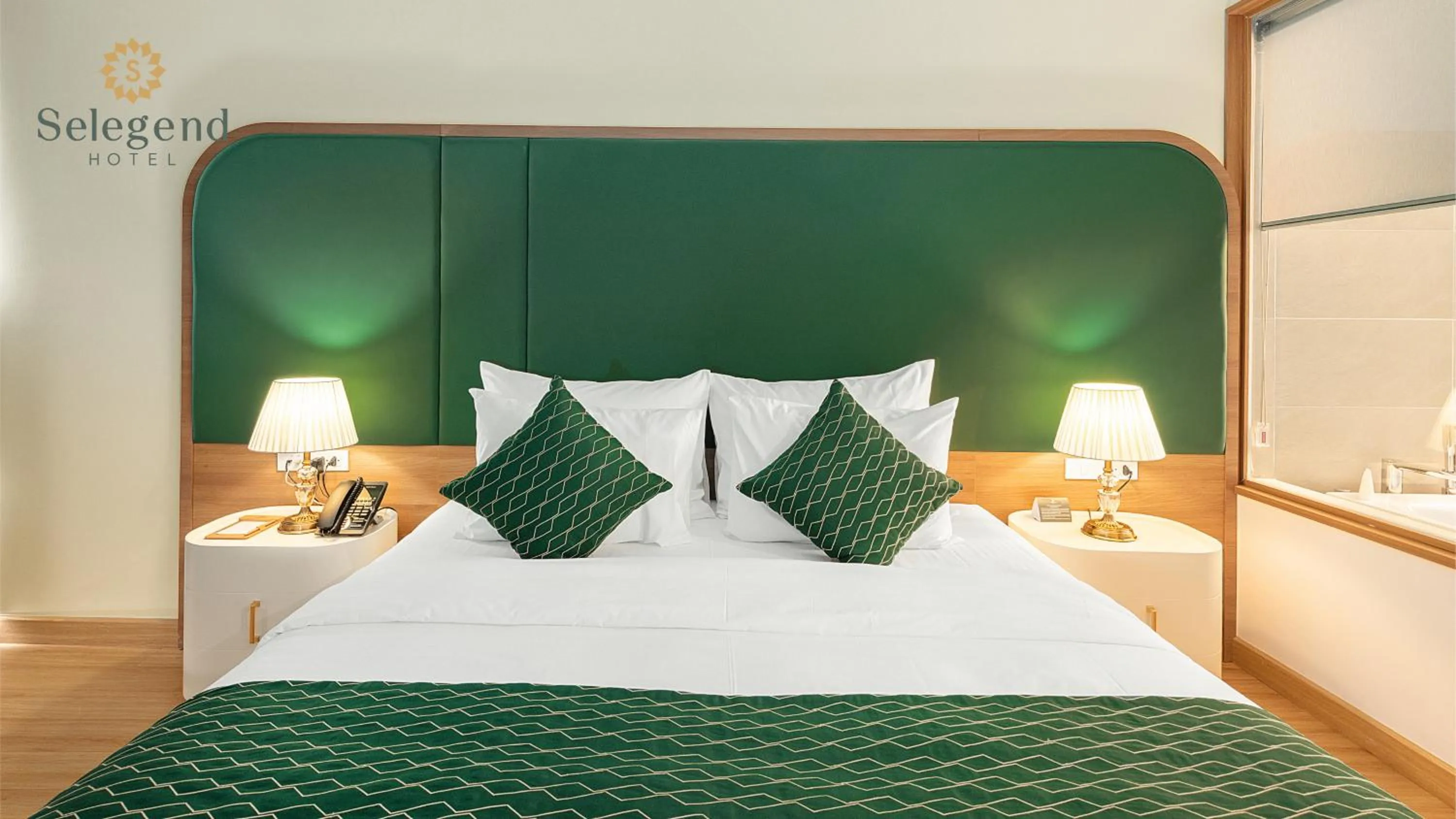 Bed in Selegend Hotel Thái Bình