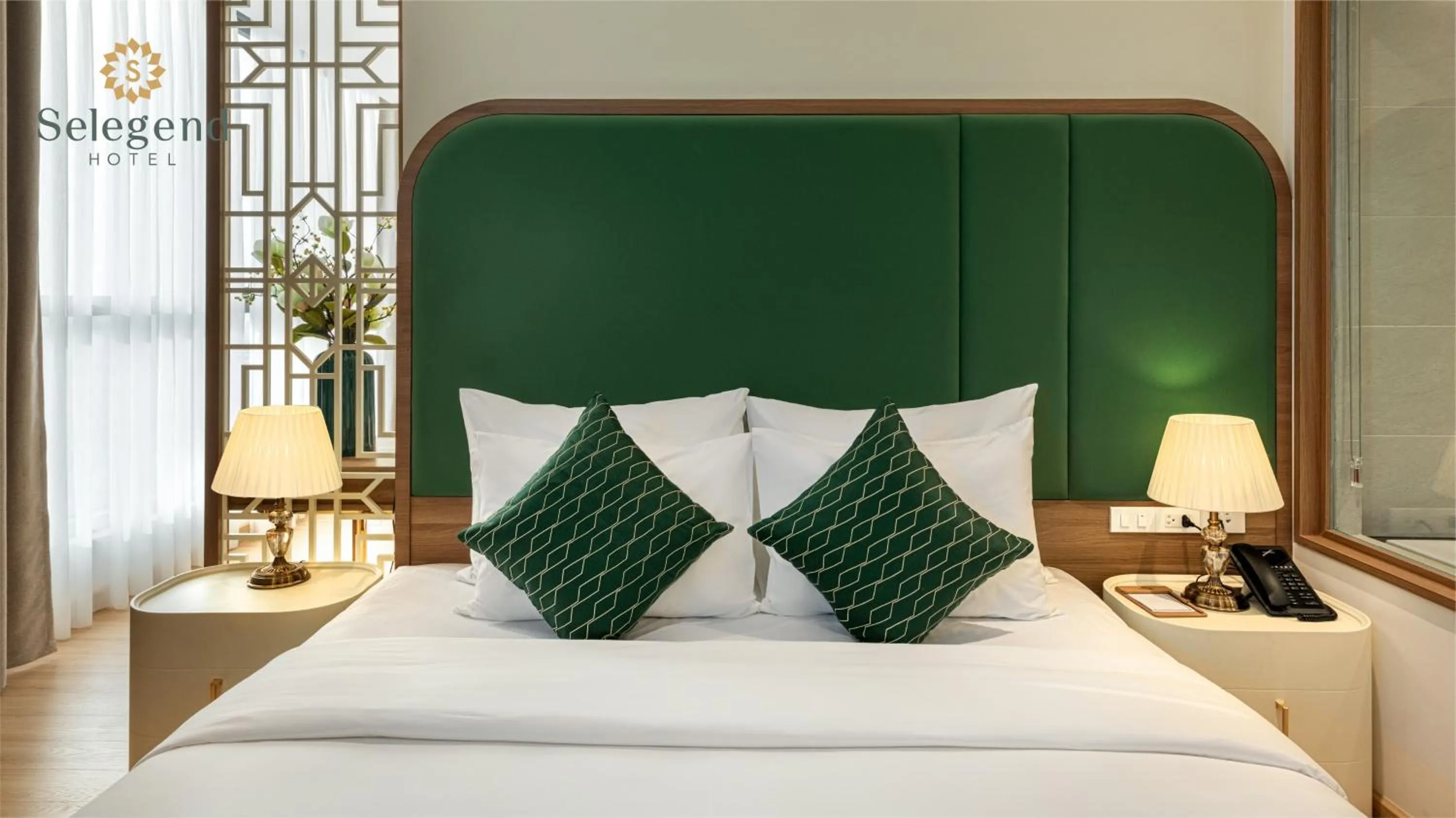 Bed in Selegend Hotel Thái Bình