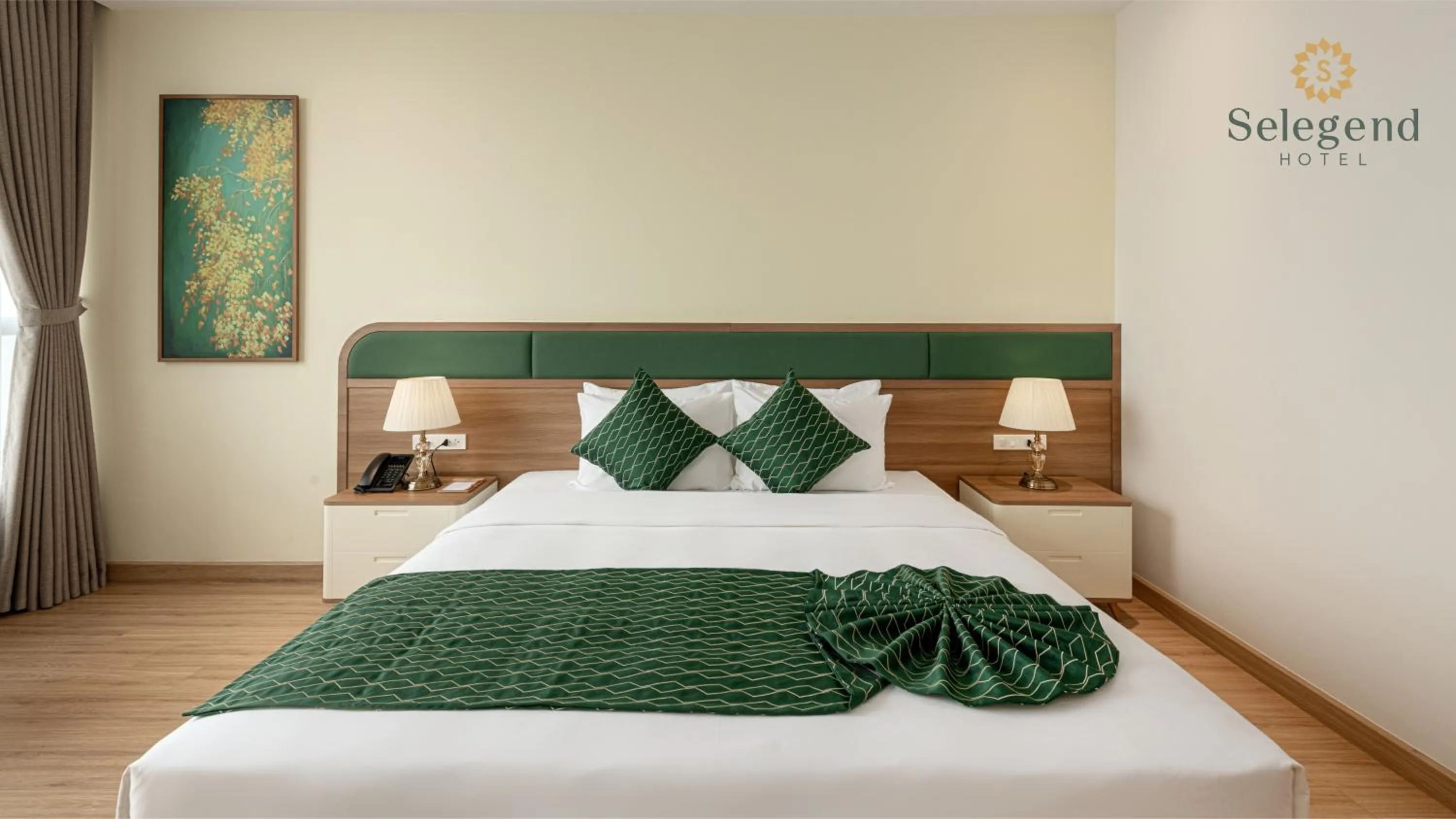 Bed in Selegend Hotel Thái Bình