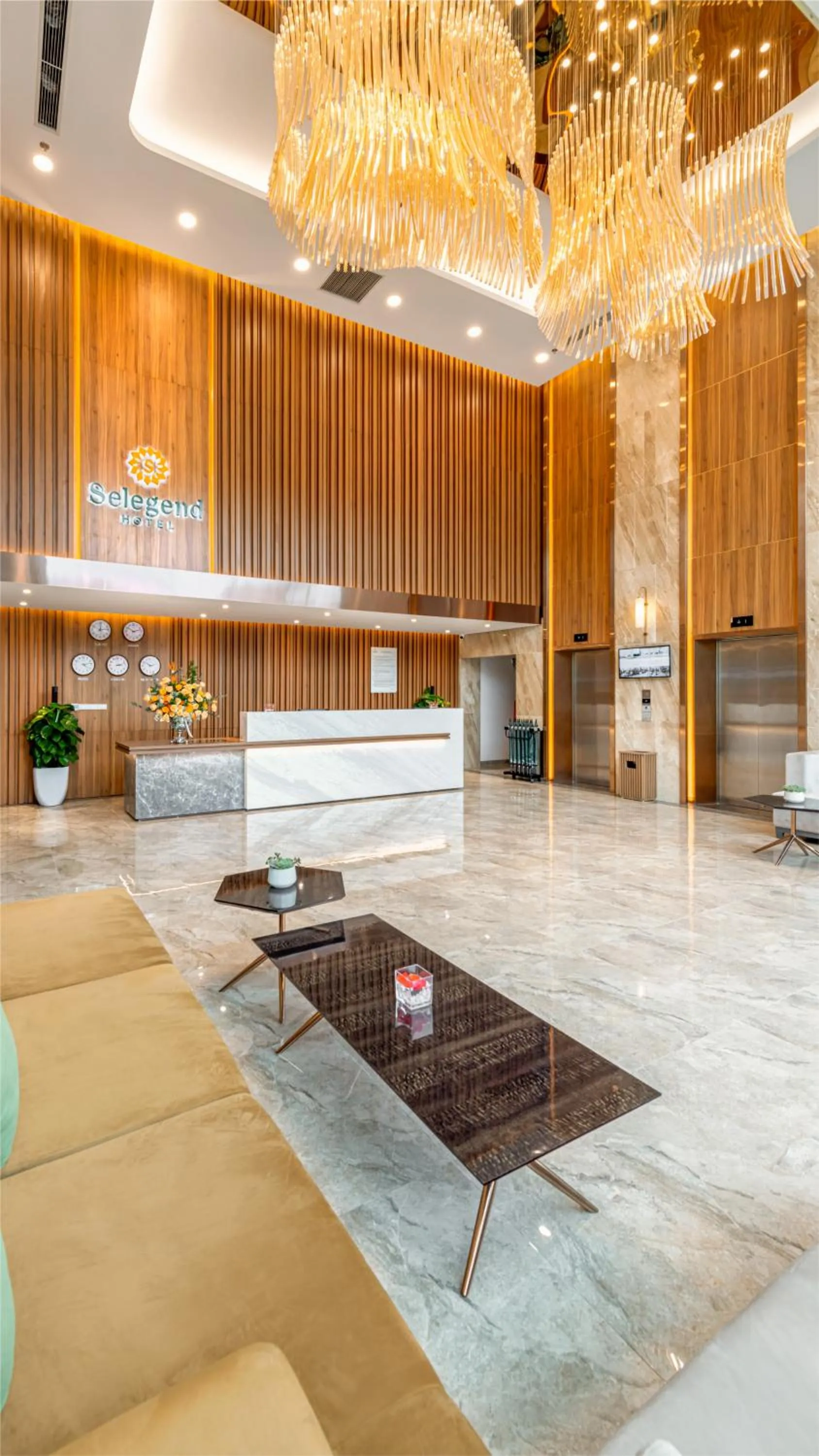 Lobby or reception in Selegend Hotel Thái Bình