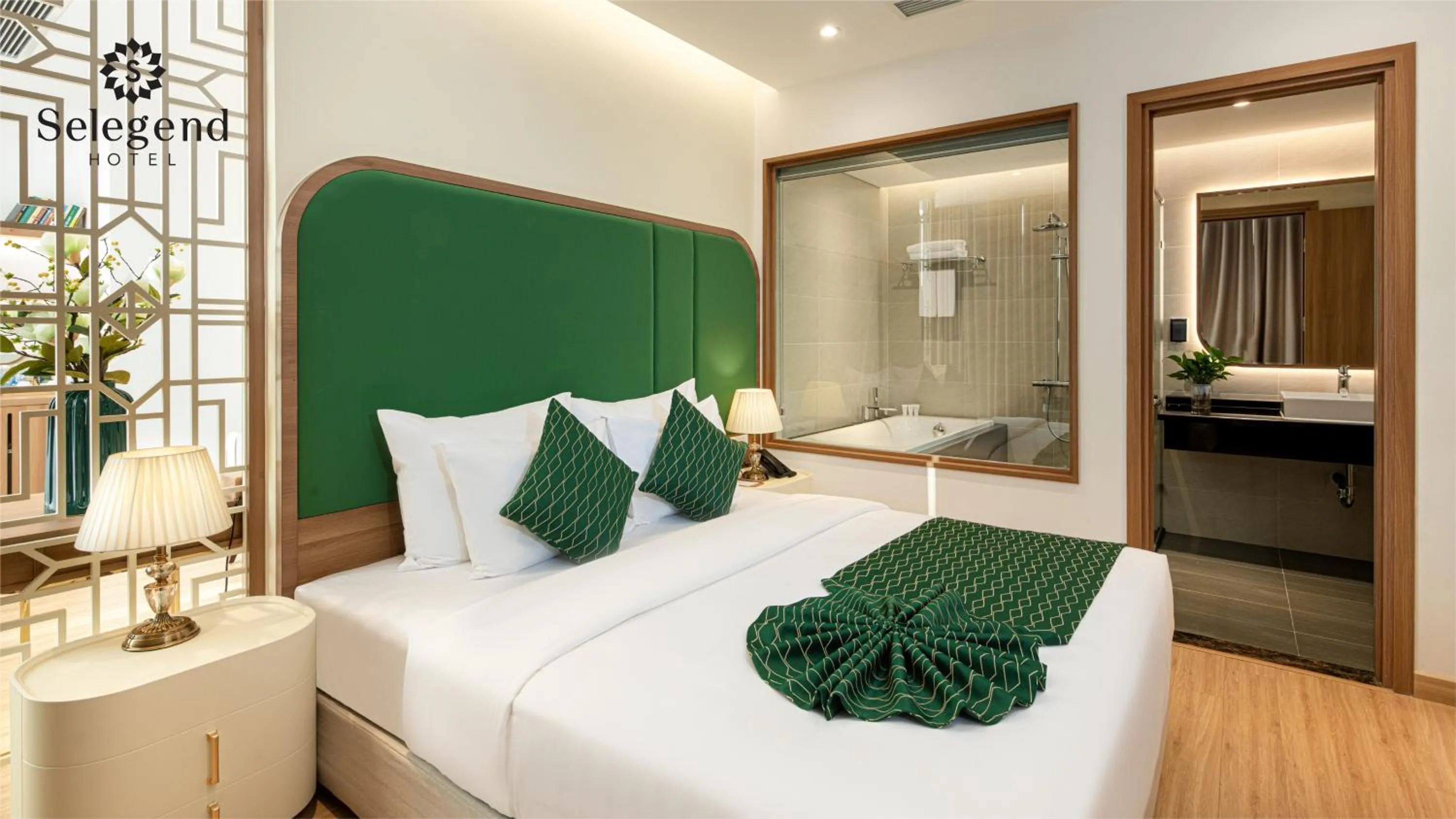 Bedroom, Bed in Selegend Hotel Thái Bình