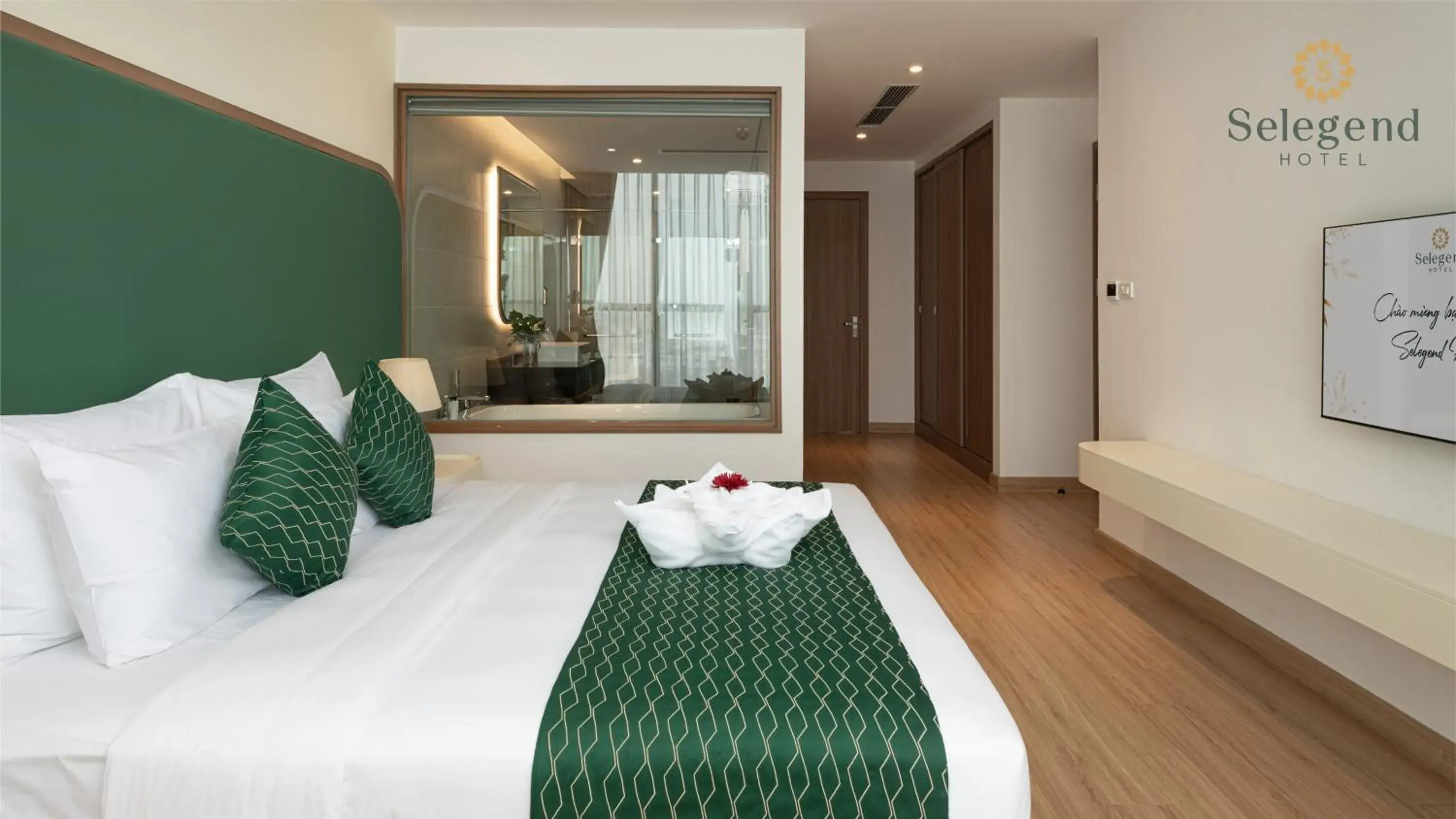 Bed in Selegend Hotel Thái Bình Bed in Selegend Hotel Thái Bình