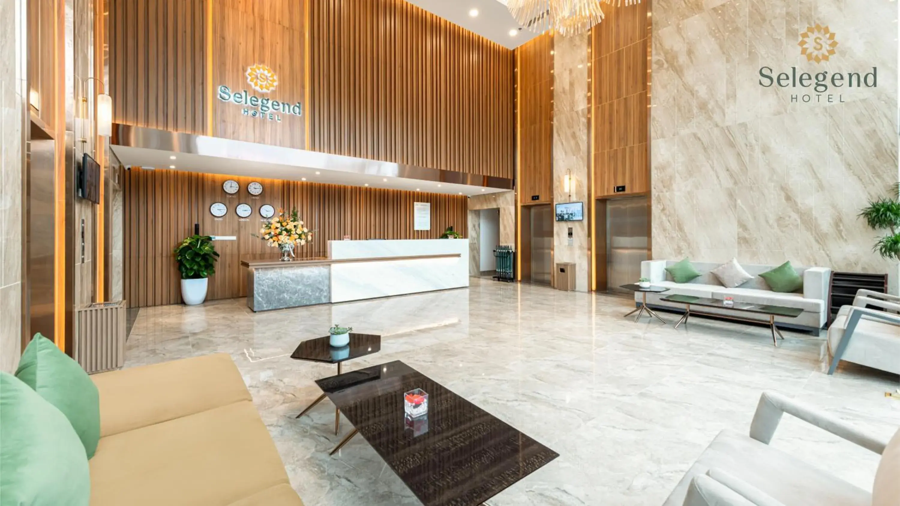 Lobby or reception in Selegend Hotel Thái Bình Lobby or reception in Selegend Hotel Thái Bình