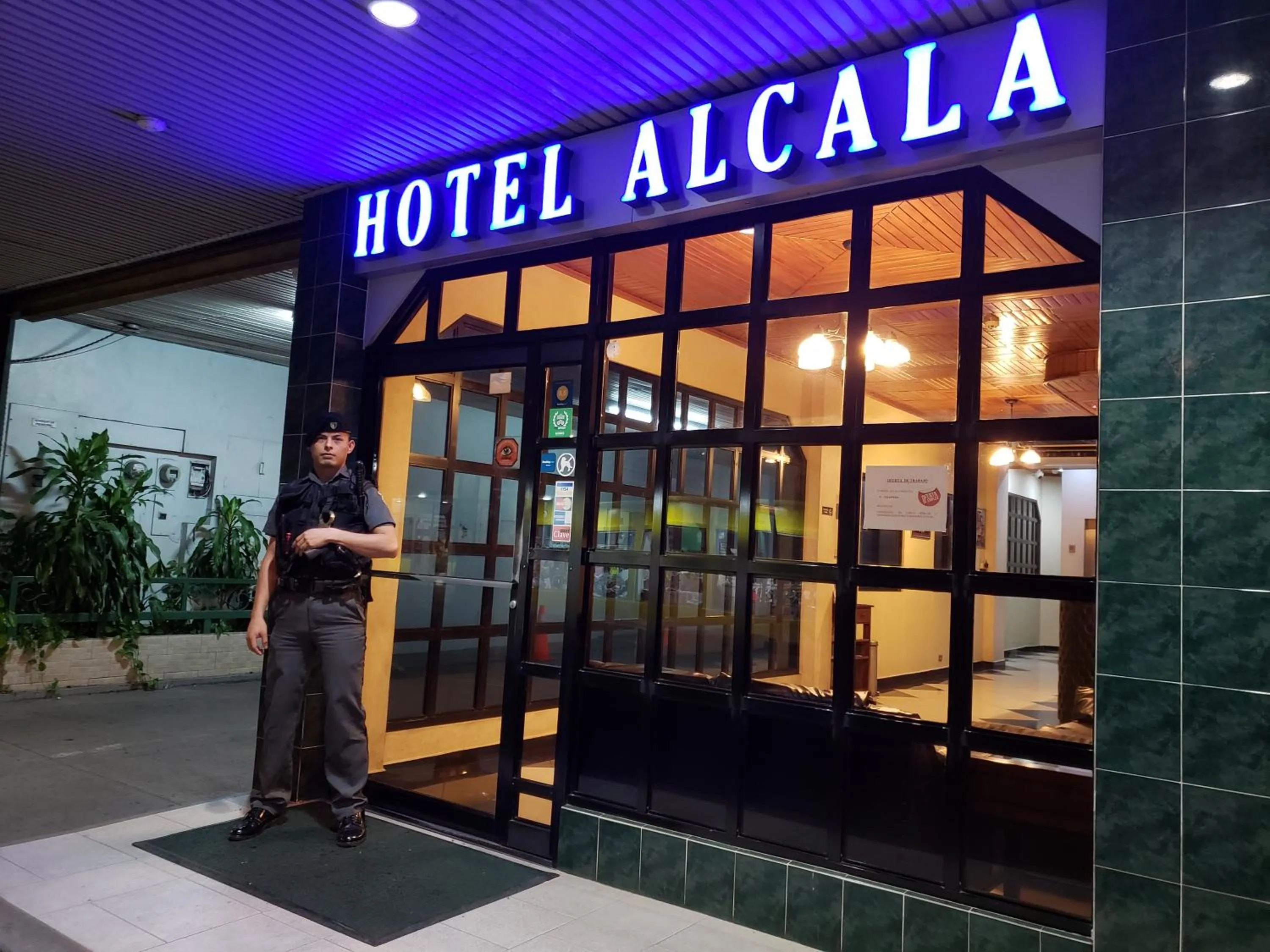 Facade/entrance in Hotel Alcala
