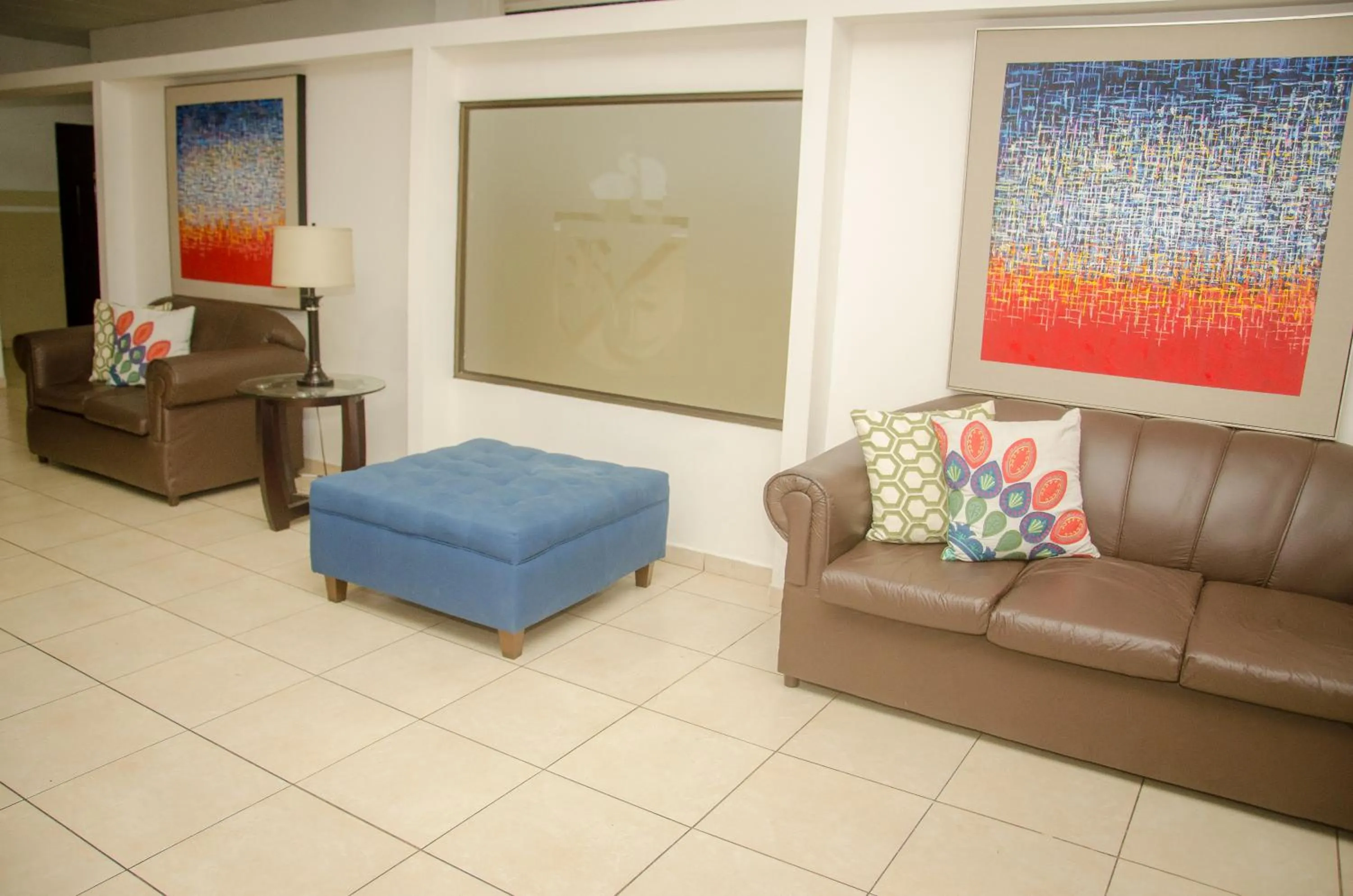 Lobby or reception in Hotel Residencial Cervantes